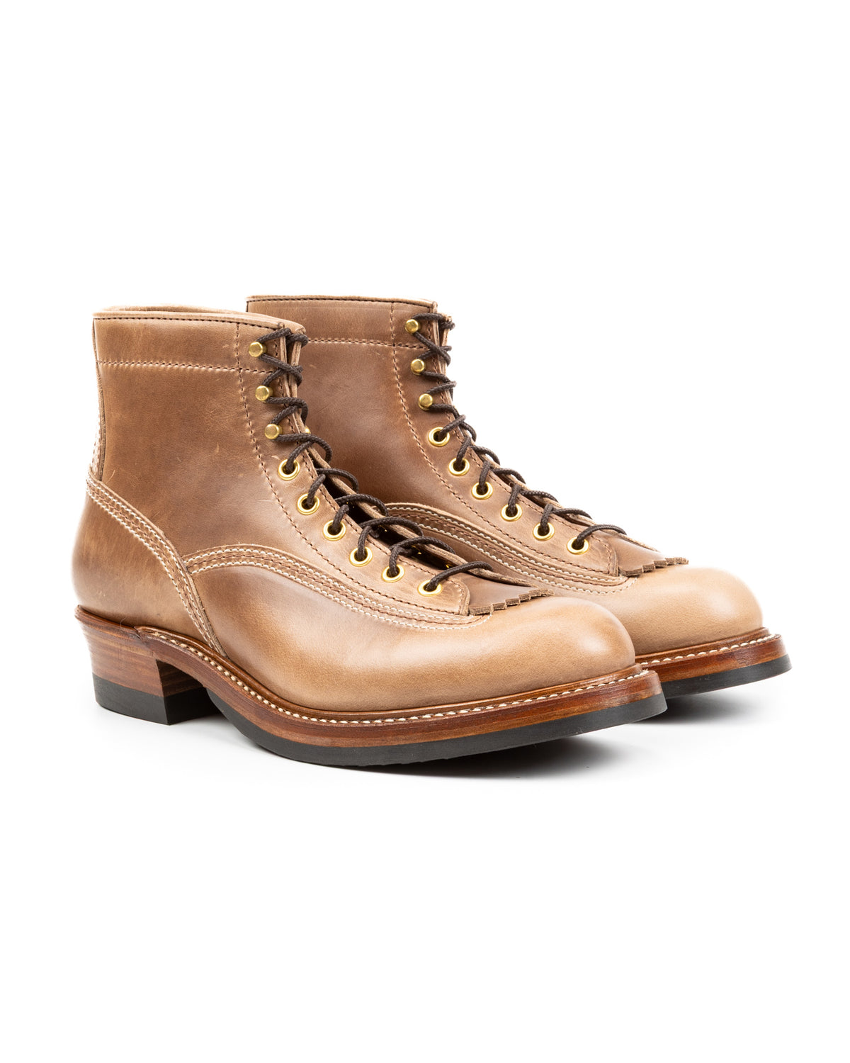 John Lofgren Donkey Puncher Boots - Natural CXL - Standard & Strange