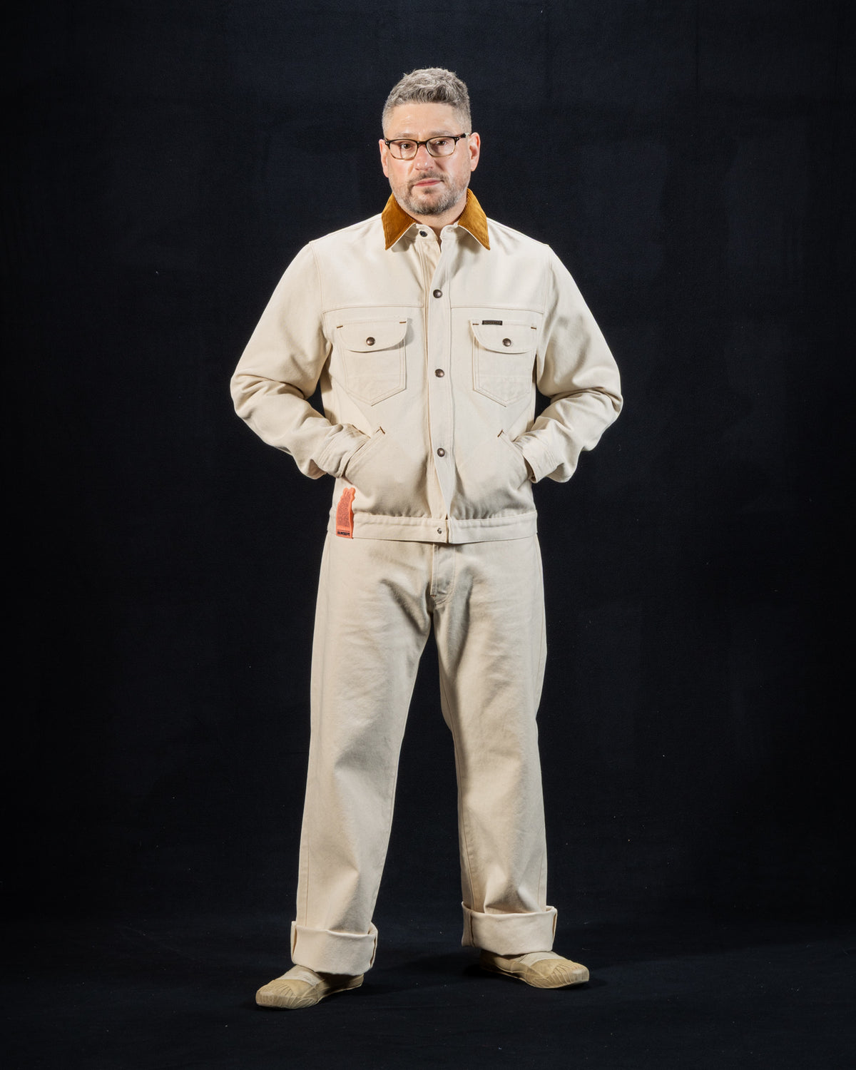 Indigofera Fargo Quarter Jacket - Ecru Smithson Canvas - Standard & Strange