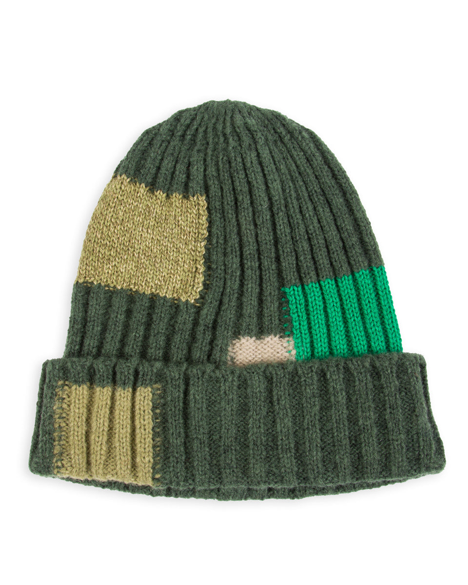 Kapital 5G Wool TUGIHAGI Knit Cap - Khaki - Standard & Strange