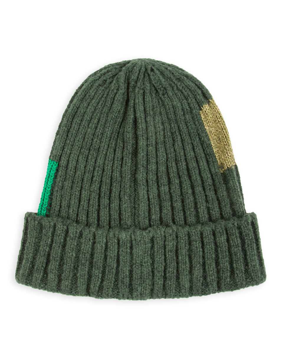 Kapital 5G Wool TUGIHAGI Knit Cap - Khaki - Standard & Strange