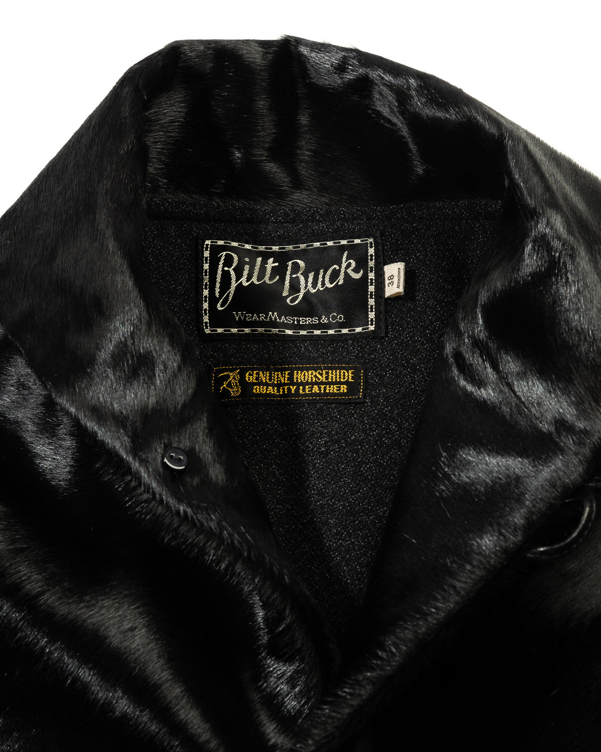 Attractions King Shawl Jacket - Black Hair on Hide - Standard & Strange