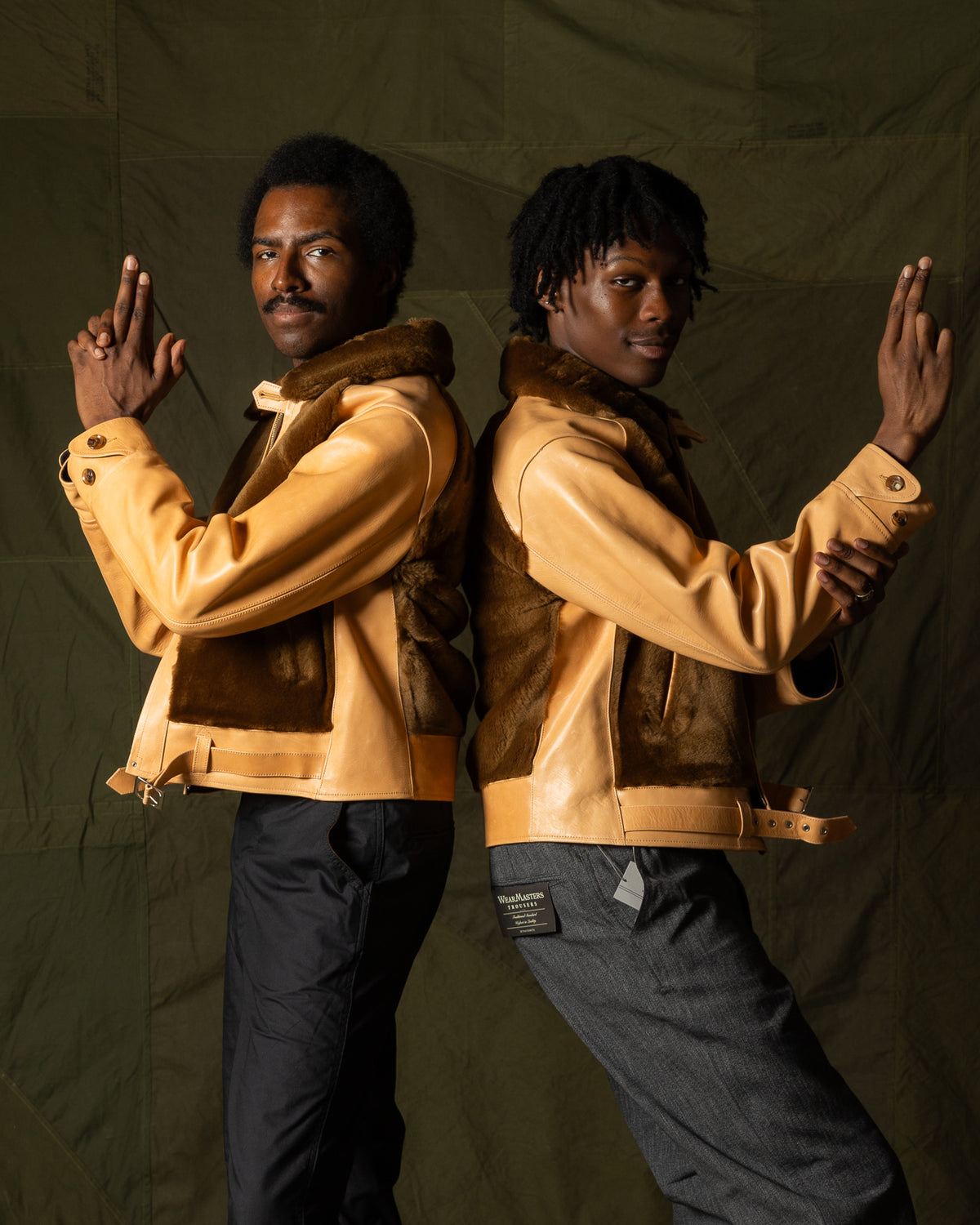 Attractions S&S x Attractions Grizzly Jacket - Brown Mouton - Standard & Strange