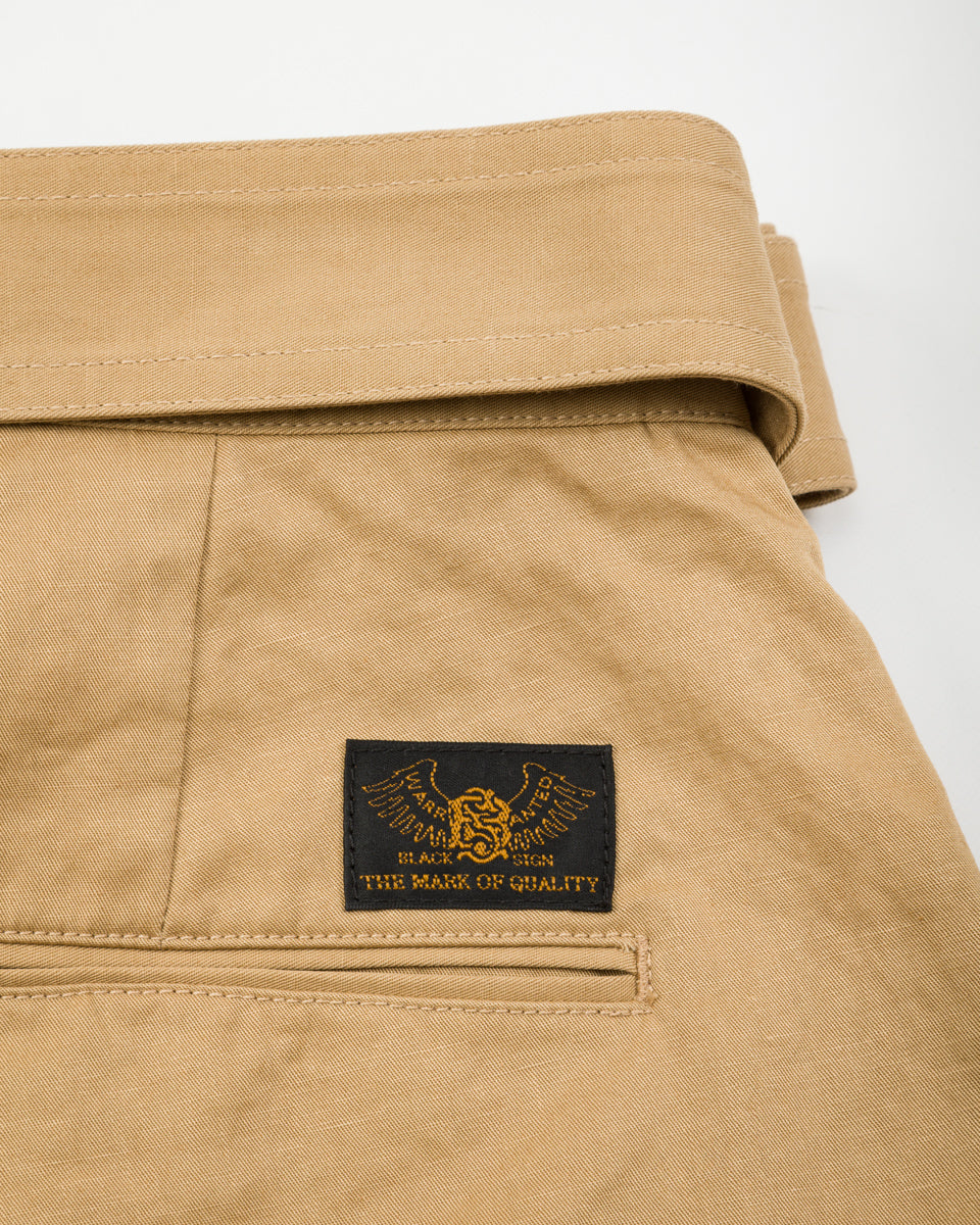 Black Sign BS Commando Motorcycle Pants - Desert Beige - Standard & Strange