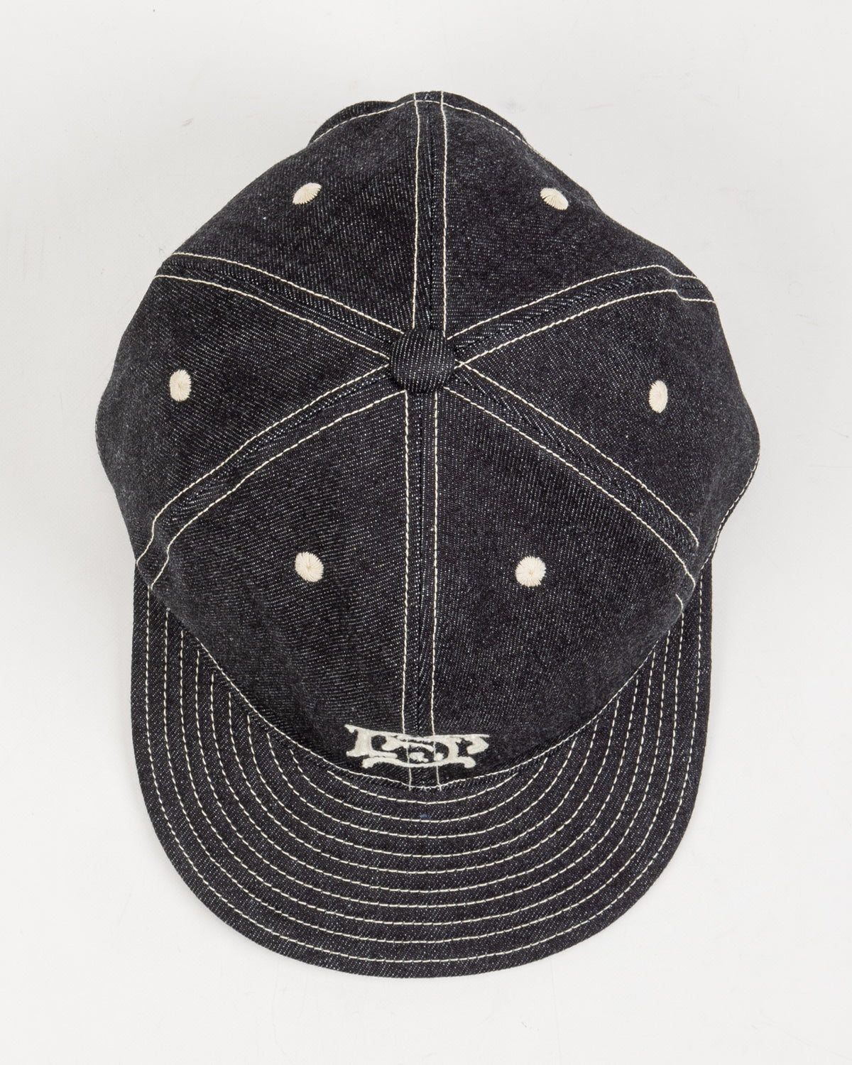 Black Sign BS Trucker Cap - Indigo Denim - Standard & Strange