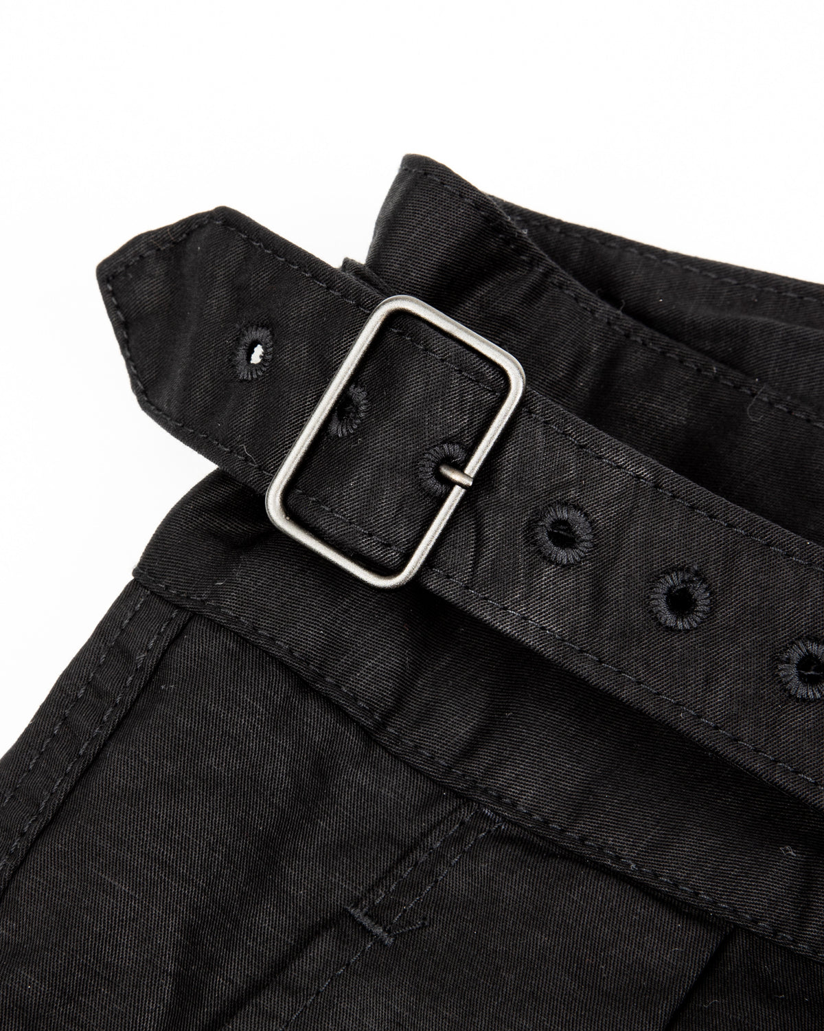 Black Sign CL Twill Wide Gurkha Pants - Stealth Black - Standard & Strange