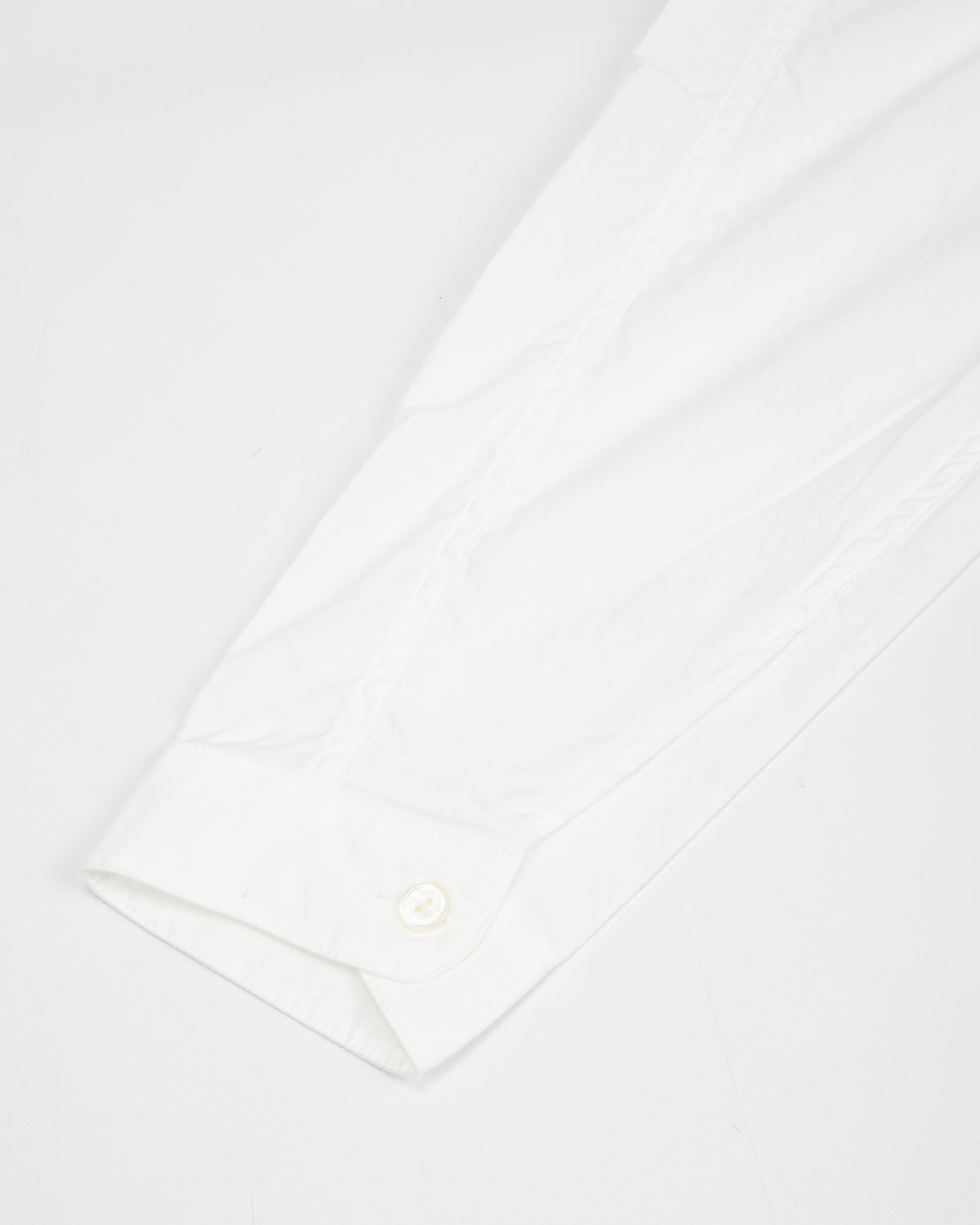 Black Sign Cotton Broad Homestead Shirt - Salt White - Standard & Strange