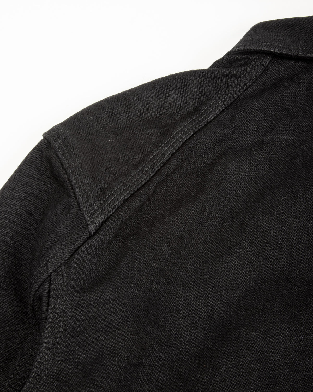 Black Sign Denim Delta Jacket - 15 oz Black Denim - Standard & Strange