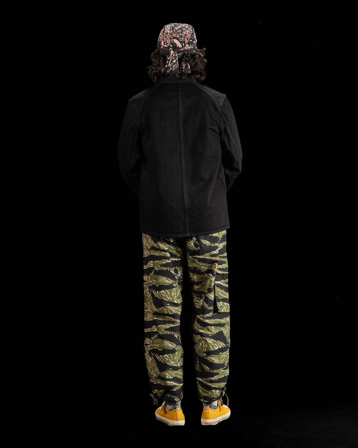 Black Sign Denim Delta Jacket - 15 oz Black Denim - Standard & Strange