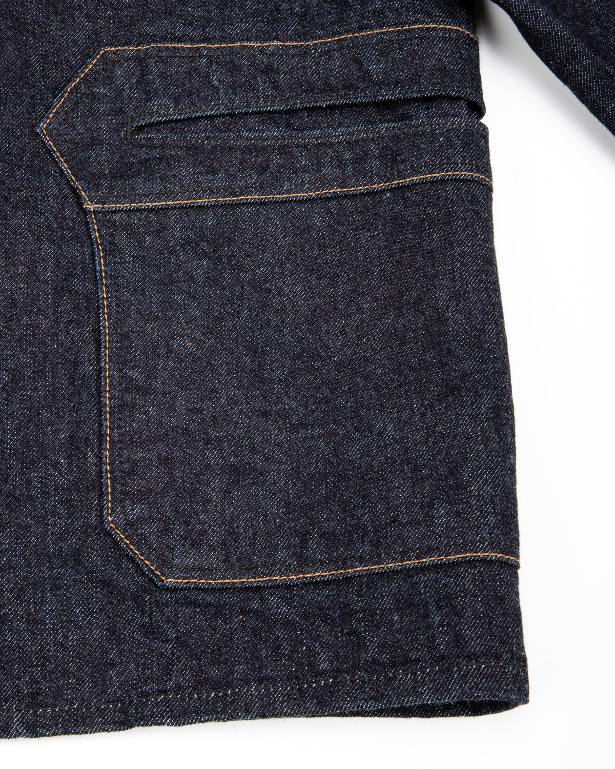 Black Sign Denim Delta Jacket - Dark Indigo - Standard & Strange