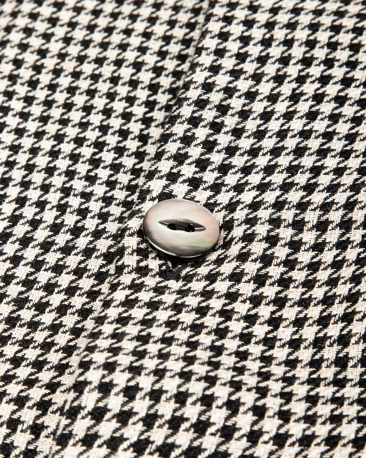 Black Sign Italian Collar 2 Tone "GIGORO" Jacket - Houndstooth - Standard & Strange