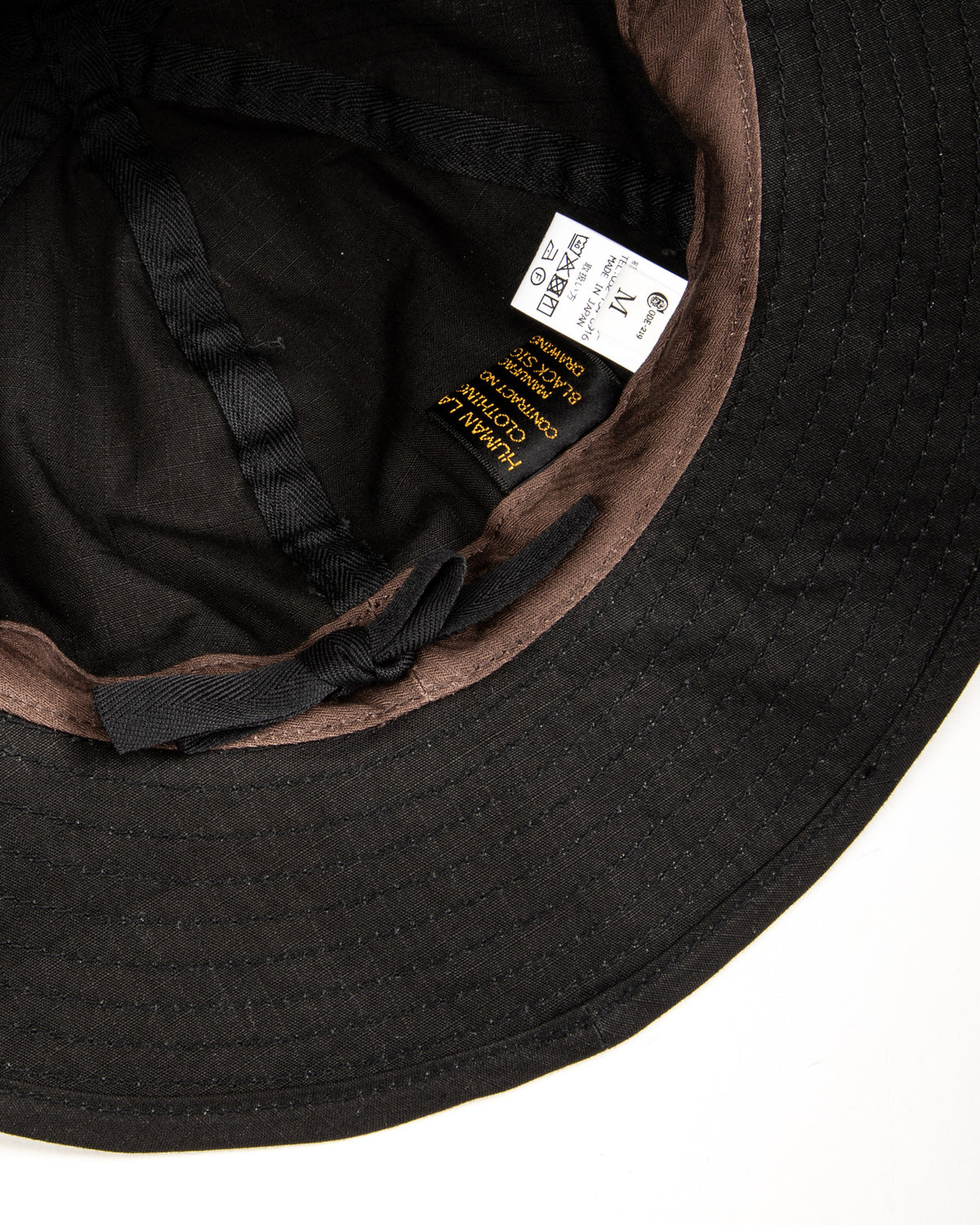 Black Sign Military Ripstop Utility Hat - Surprise Black - Standard & Strange