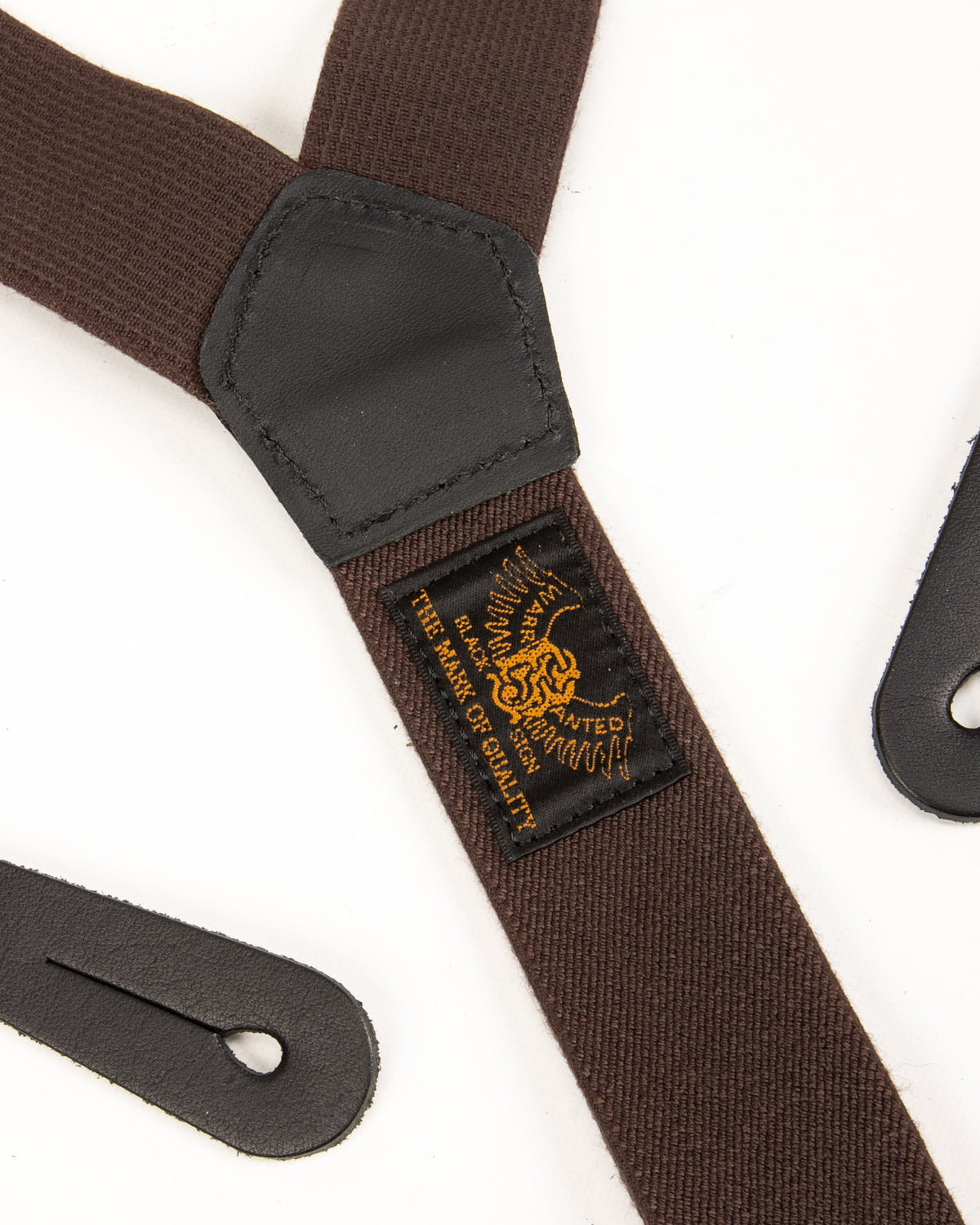 Black Sign Military Suspender - Battlefield Brown - Standard & Strange