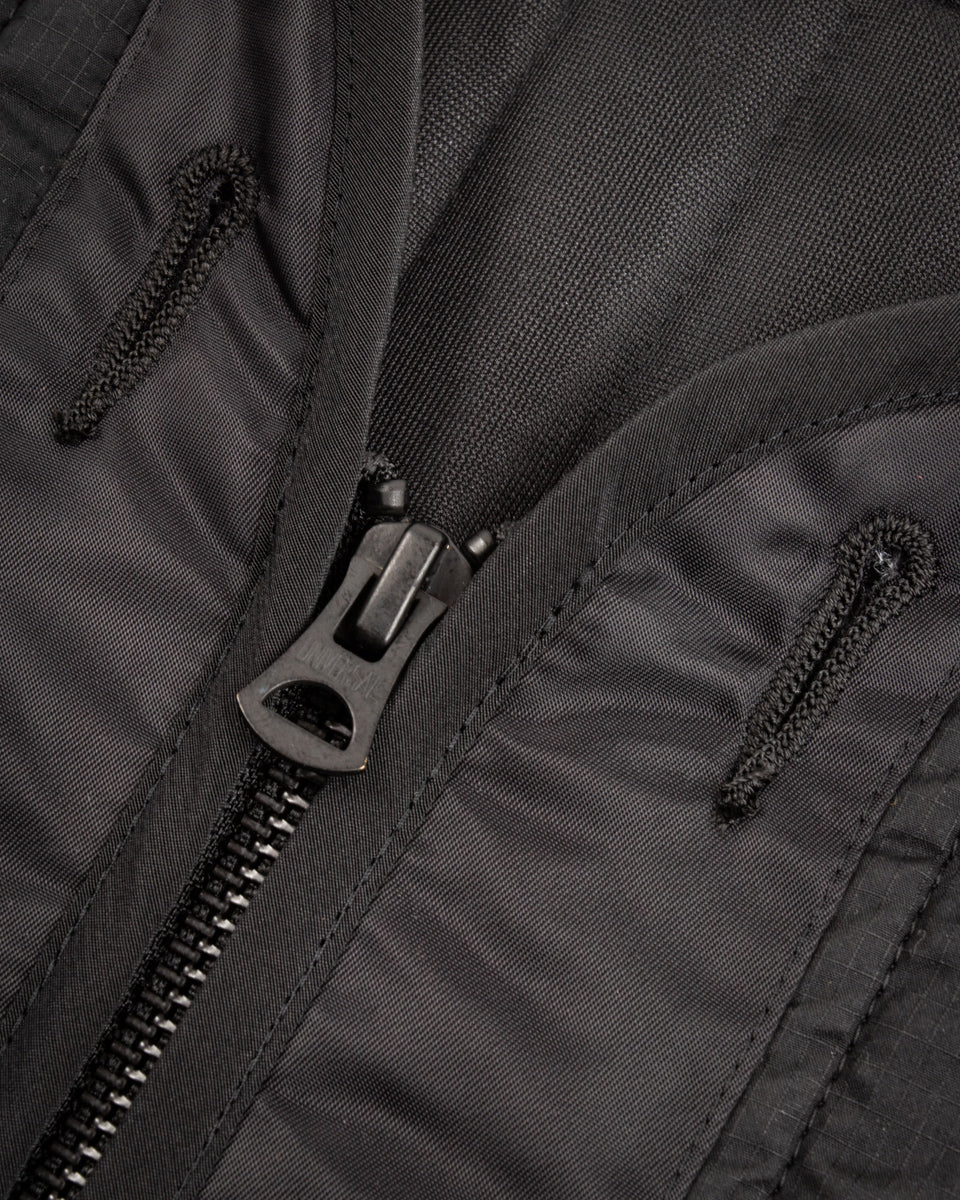 Black Sign Oiled Quilting Liner Jacket - Oiled Black - Standard & Strange