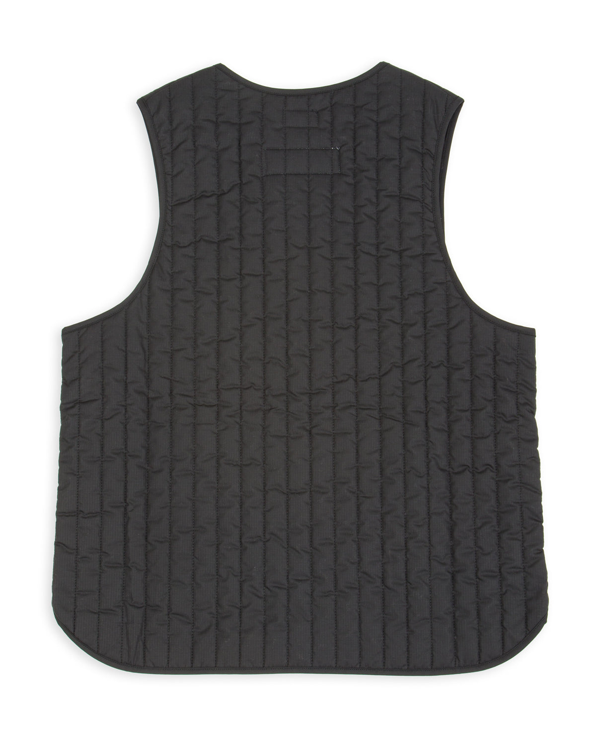 Black Sign Oiled Quilting Lumberjack Vest - Oiled Black - Standard & Strange