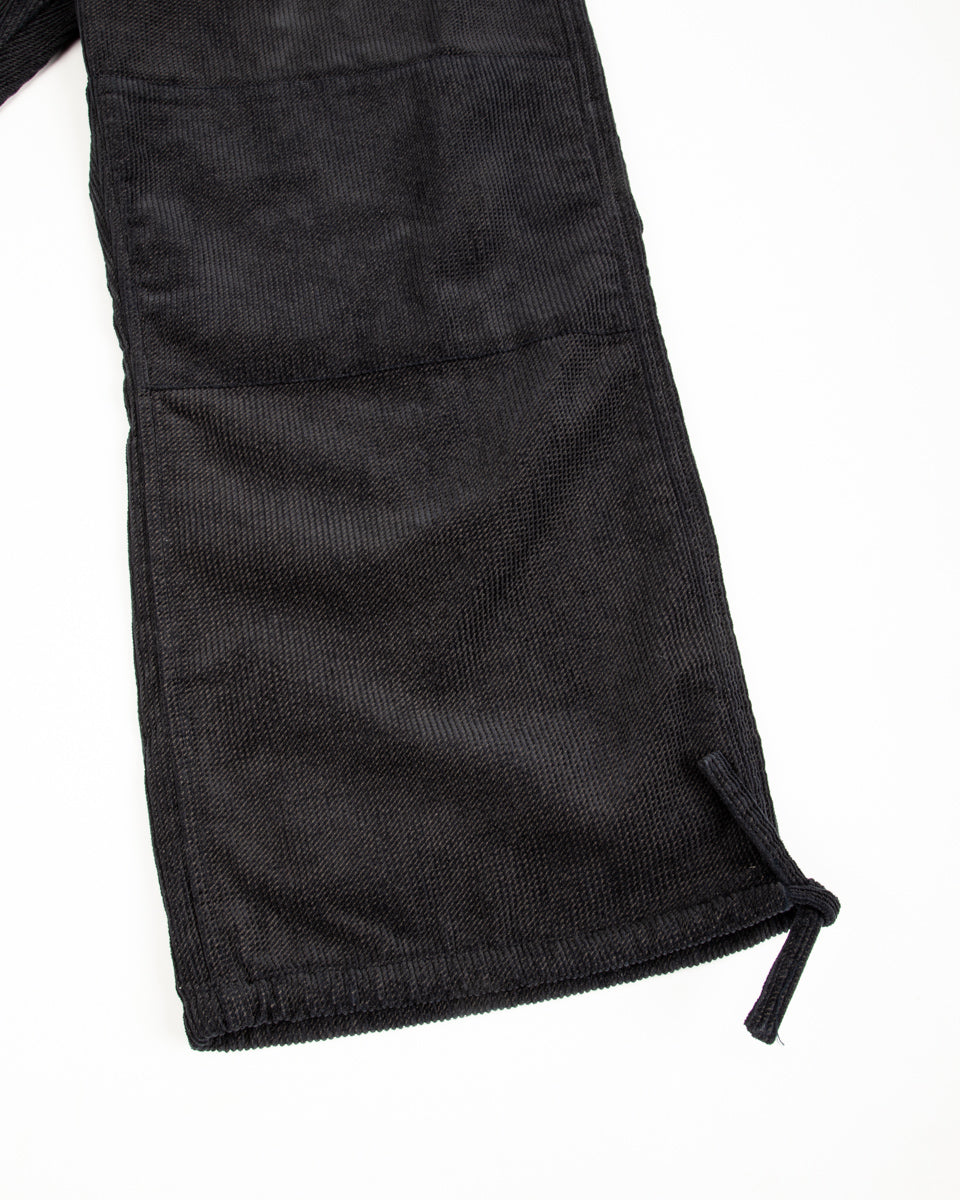 Black Sign Ripple Cord Filed Trousers - Deep Sea Navy - Standard & Strange