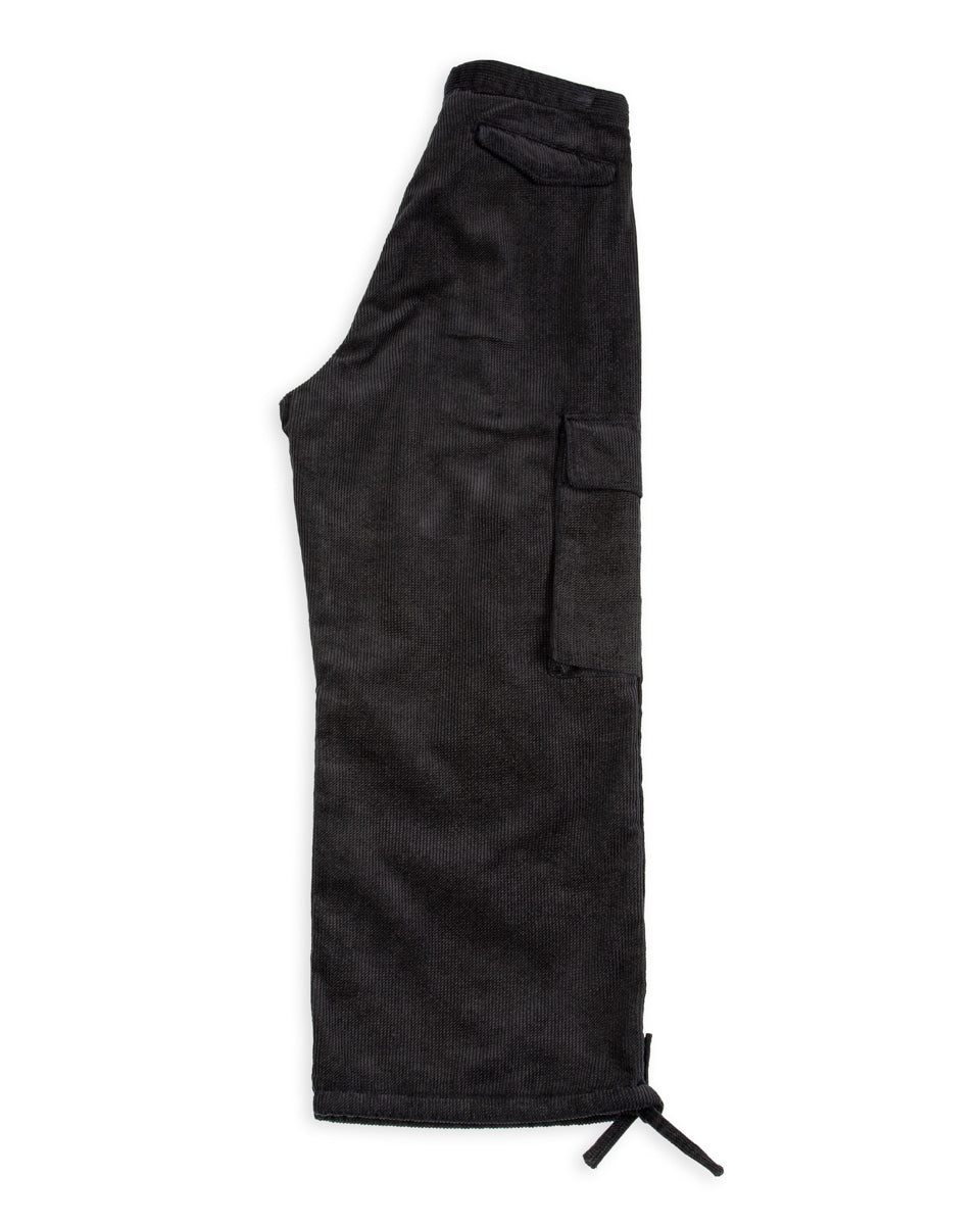 Black Sign Ripple Cord Filed Trousers - Deep Sea Navy - Standard & Strange