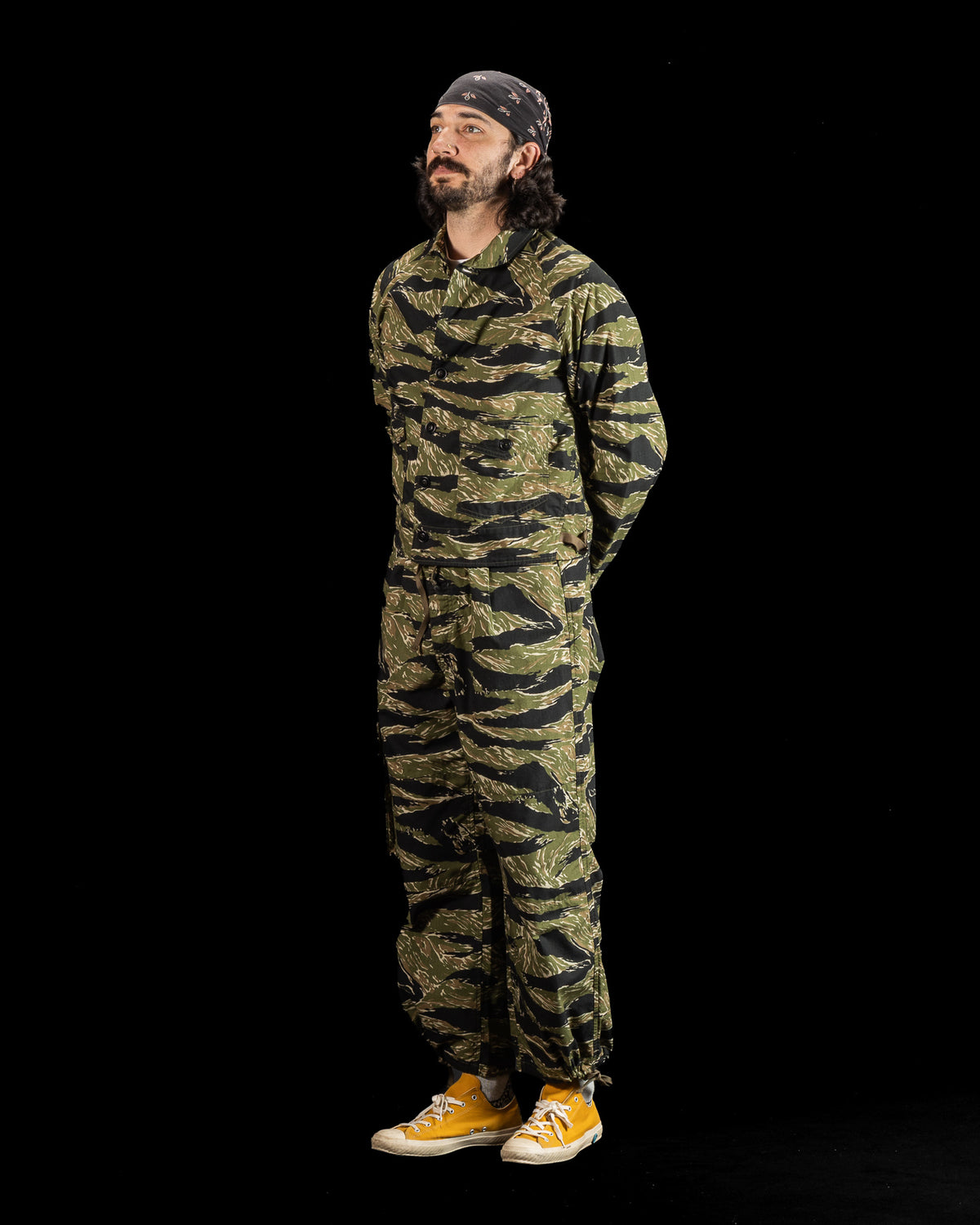 Black Sign Tiger Ripstop Civilian Cossack Jacket - Field Tiger - Standard & Strange