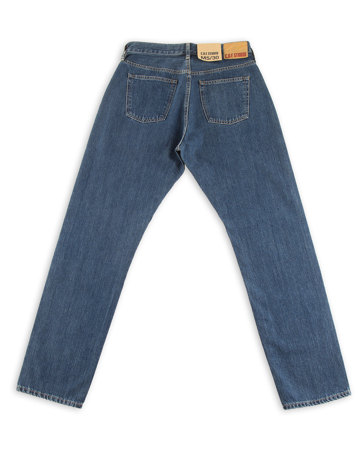 C.O.F Studio M5 Regular Straight Leg - 13oz Kuroki Selvedge 6x Wash - Standard & Strange
