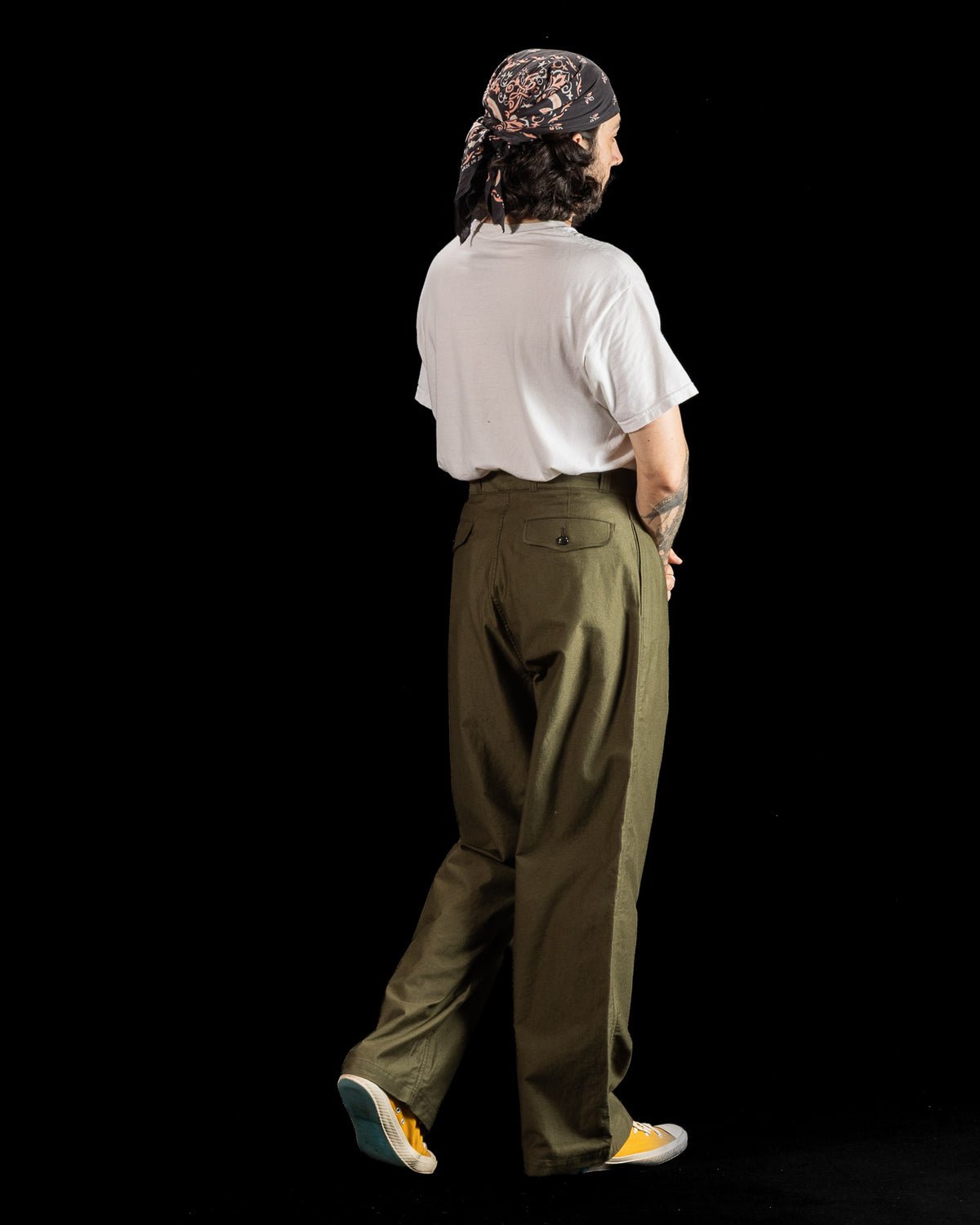 Clinch Boots BSC Uniform Light Moleskin French Work Pants - Green - Standard & Strange