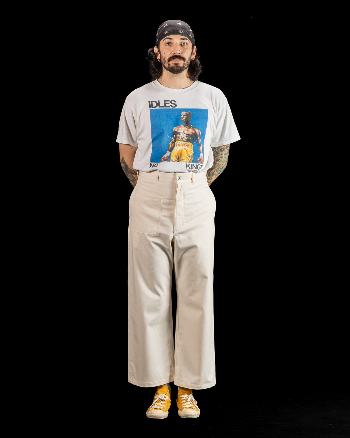 Clinch Boots BSC Uniform Split Jumpsuit Pants - Off White - Standard & Strange