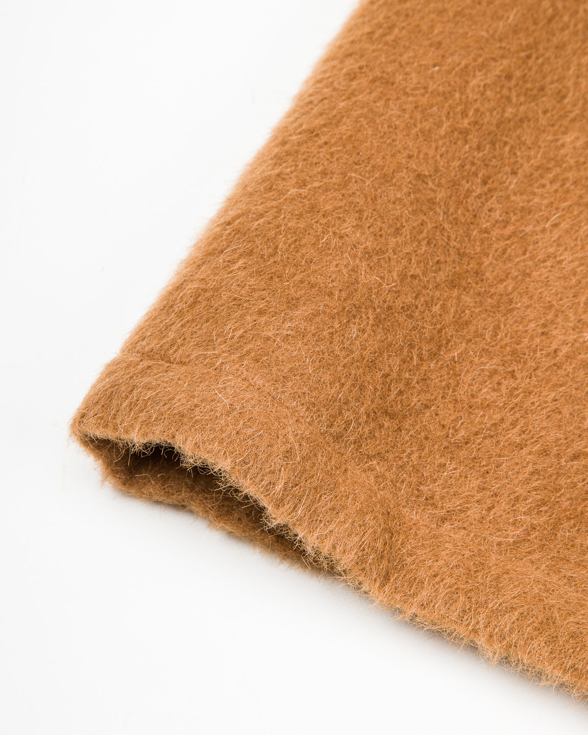 De Bonne Facture Grandad Coat - Pecan Alpaca - Standard & Strange