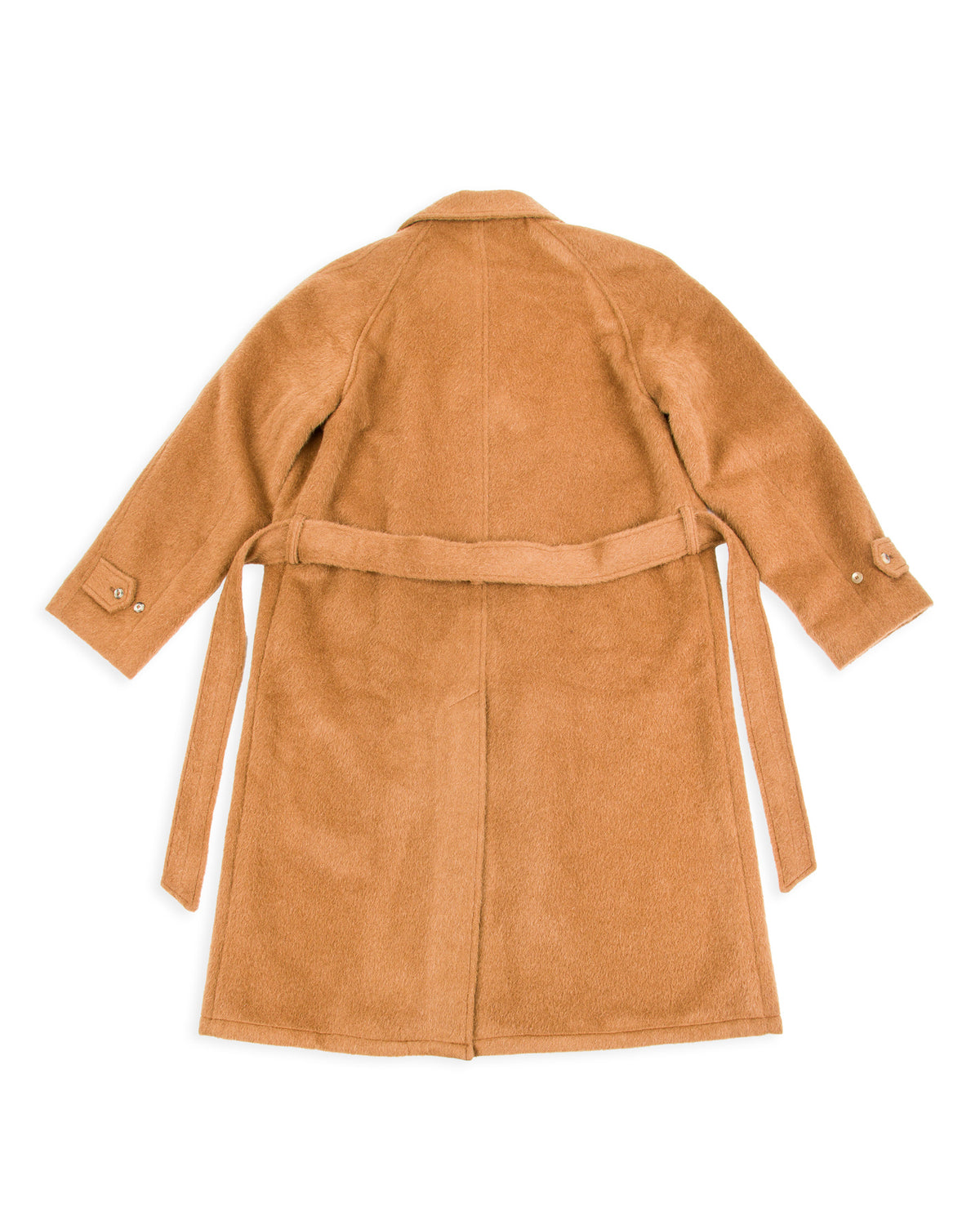 De Bonne Facture Grandad Coat - Pecan Alpaca - Standard & Strange