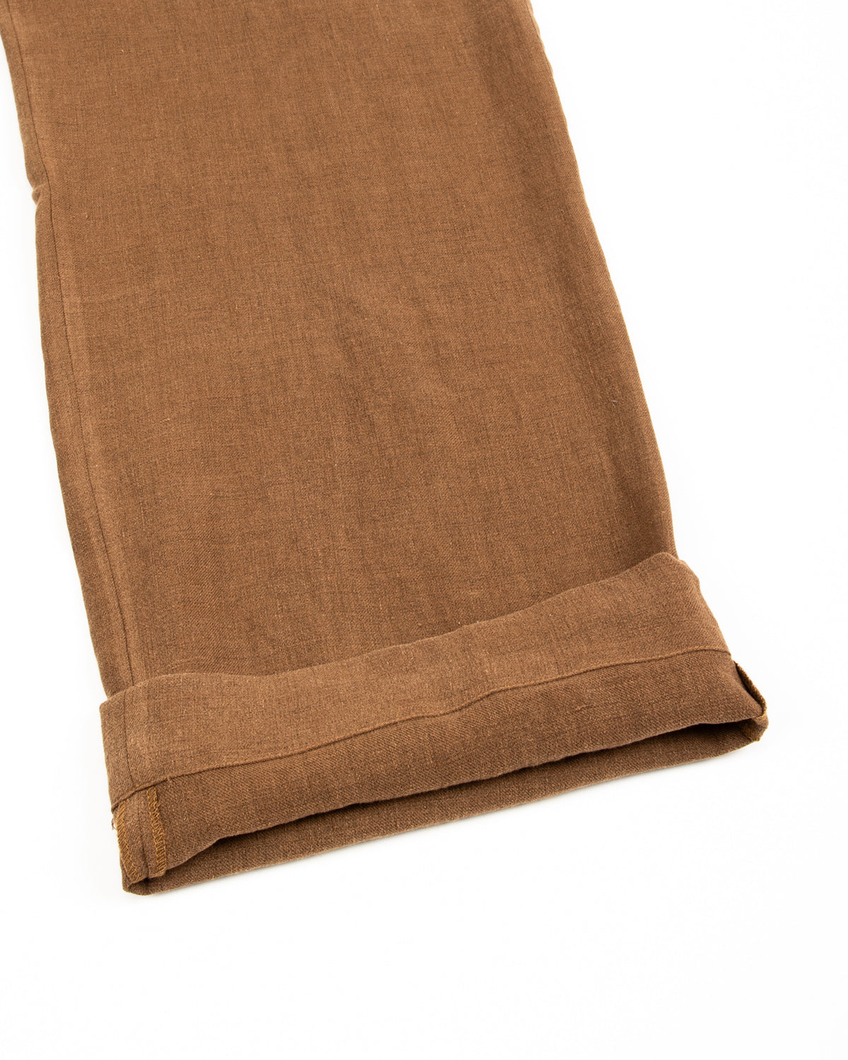 De Bonne Facture Grandad Trousers - Cinnamon Wool - Standard & Strange