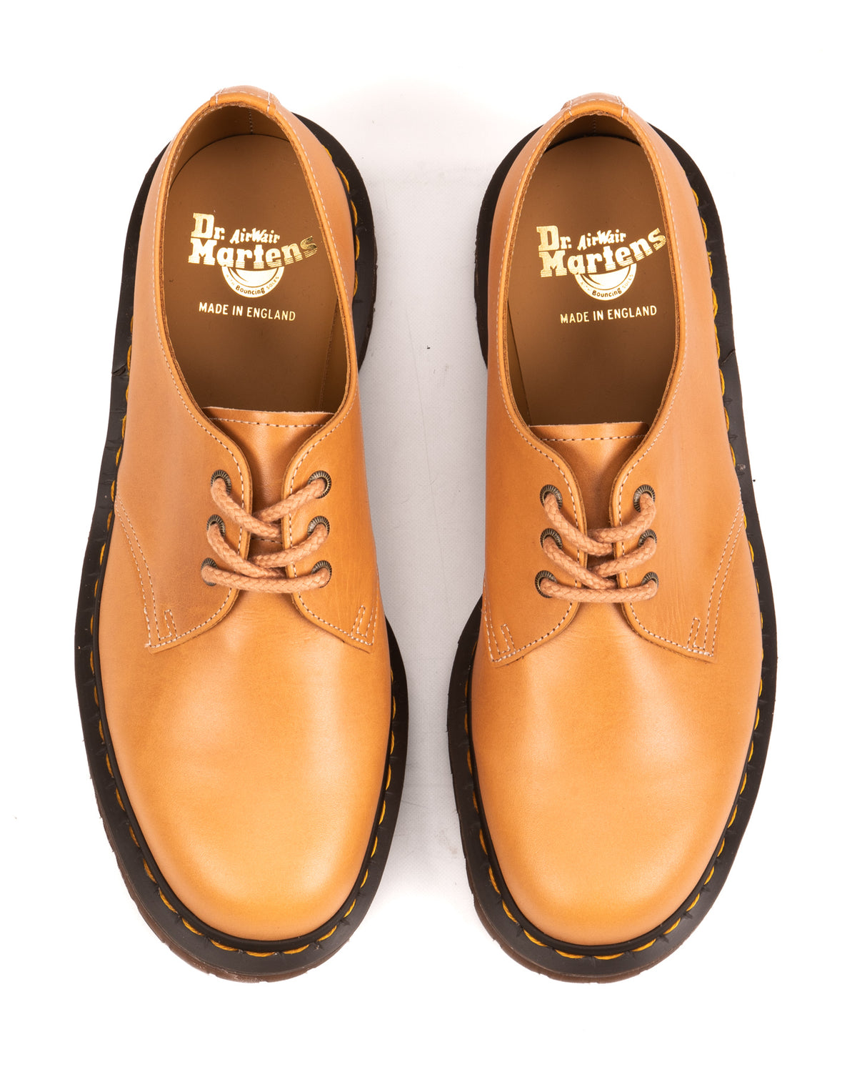 Dr. Martens 1461 Made in England 3-Eye Shoes - Veg Tan Luxe - Standard & Strange