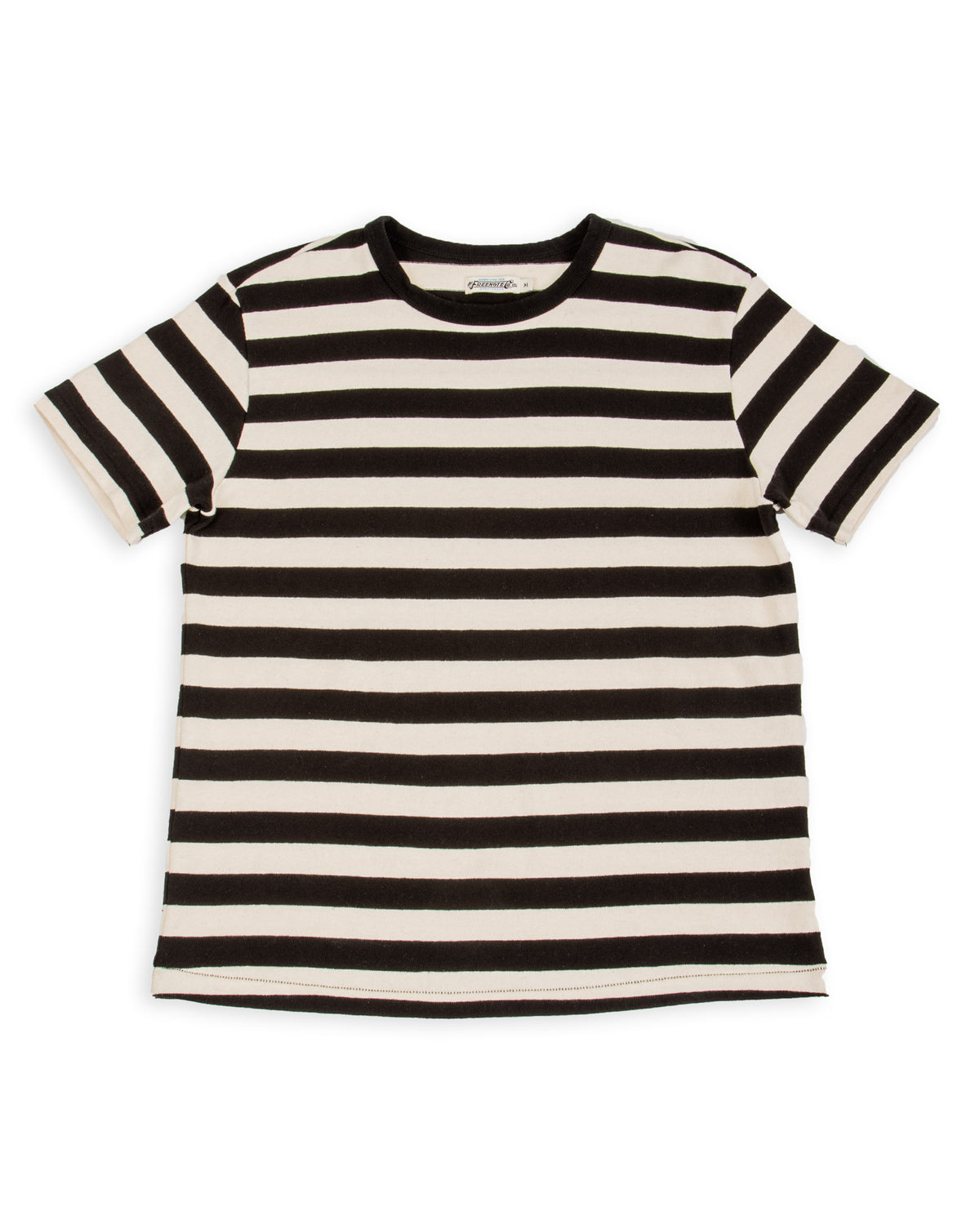 Freenote 13oz Shifter Tee - Natural/Black Stripe - Standard & Strange