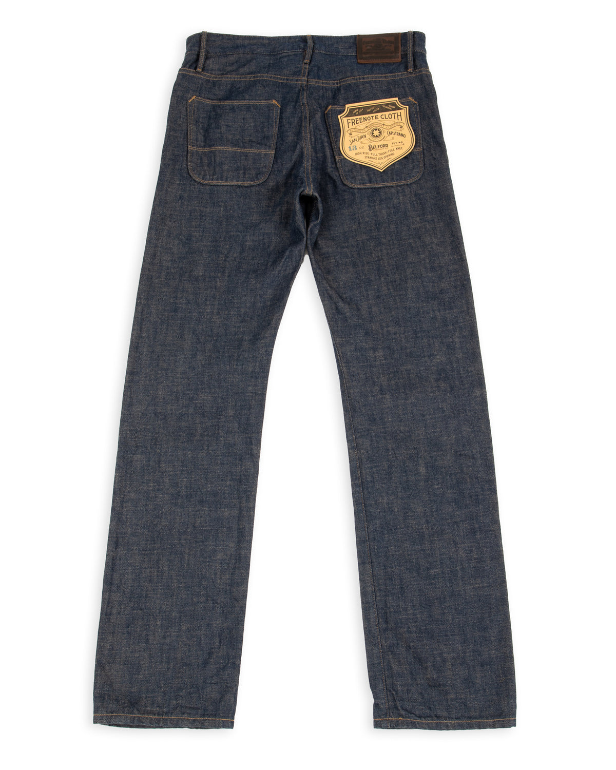 Freenote Belford Straight Fit - 13oz Indigo - Standard & Strange