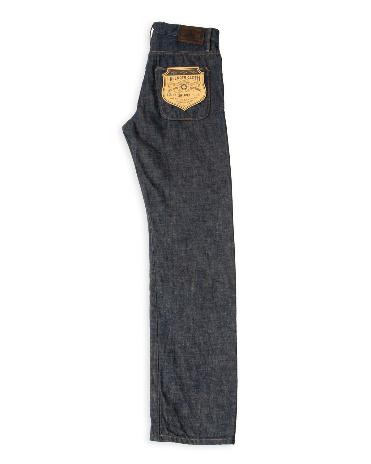 Freenote Belford Straight Fit - 13oz Indigo - Standard & Strange