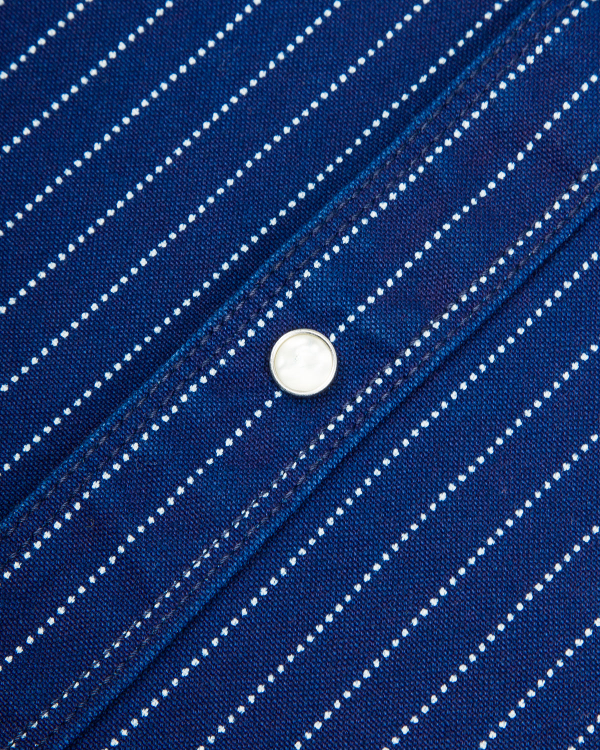 Freenote Bodie Shirt - Indigo Wabash Stripe - Standard & Strange