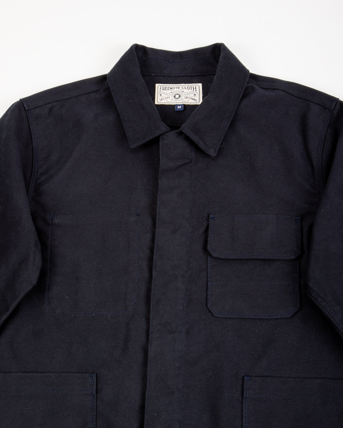 Freenote CC-1 Jacket - Navy Moleskin - Standard & Strange