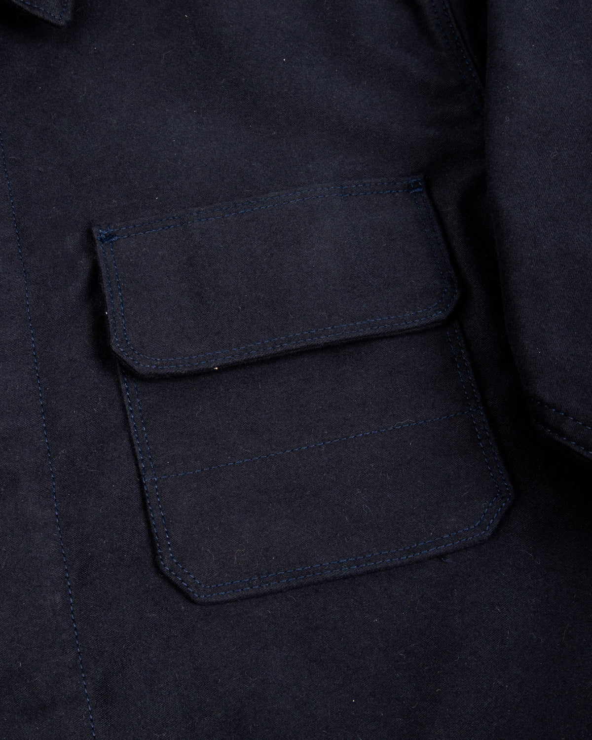Freenote CC-1 Jacket - Navy Moleskin - Standard & Strange