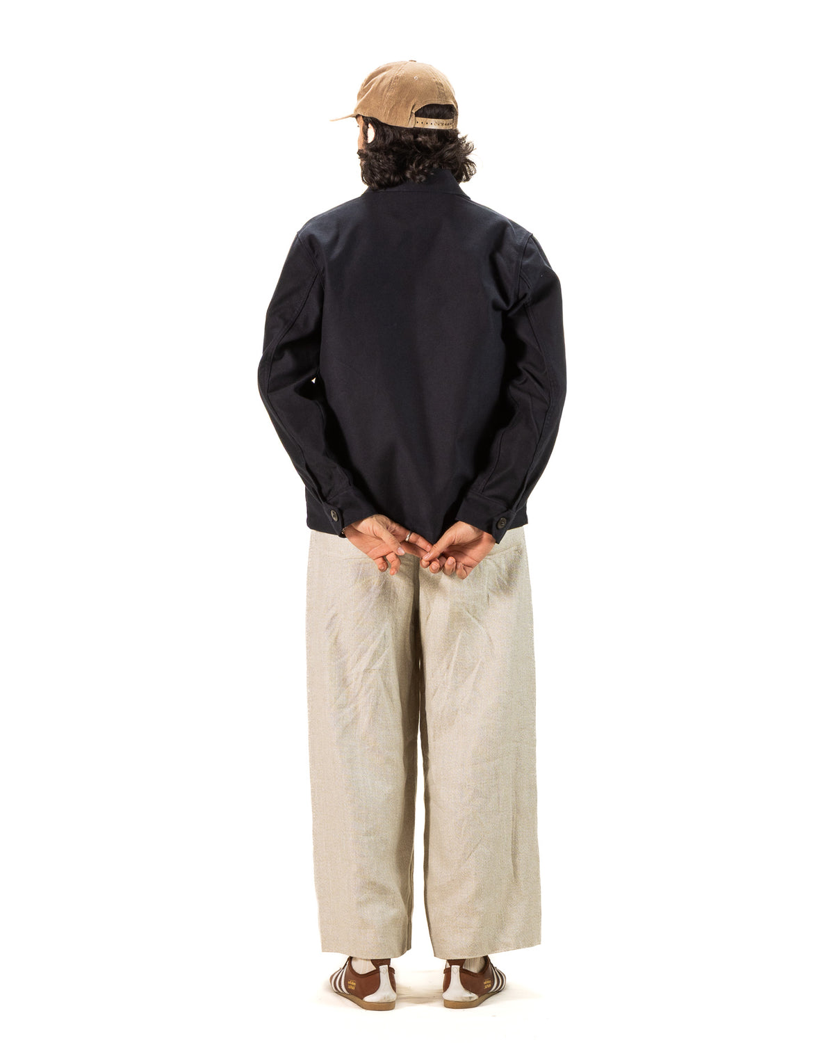 Freenote CC-1 Jacket - Navy Moleskin - Standard & Strange