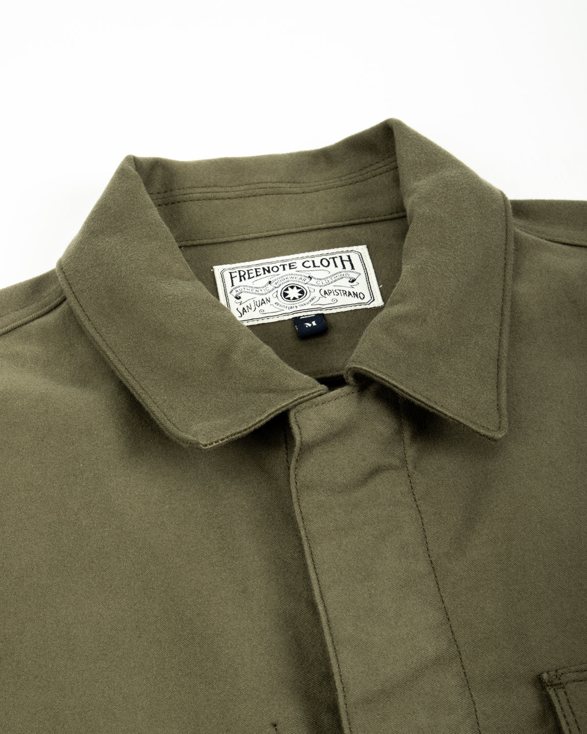 Freenote CC-1 Jacket - Olive Moleskin - Standard & Strange