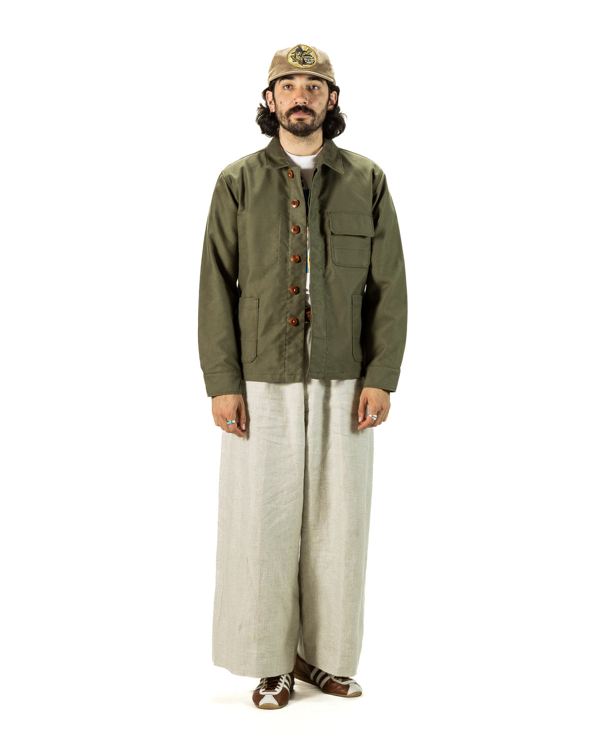 Freenote CC-1 Jacket - Olive Moleskin - Standard & Strange