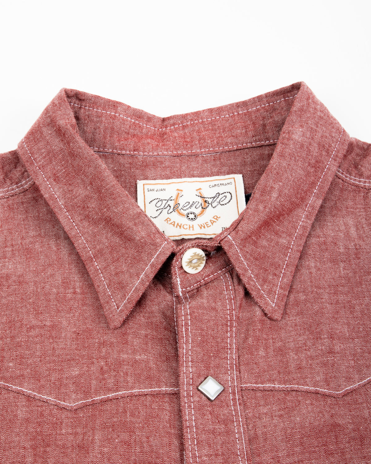 Freenote Calico Western Shirt - Dusty Red - Standard & Strange