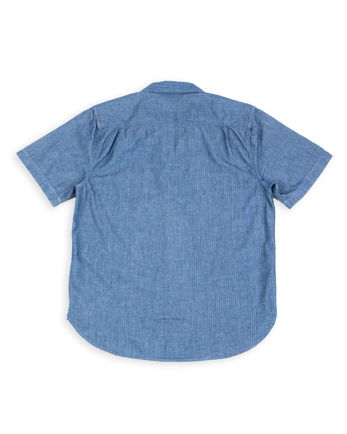 Freenote Dayton S/S Shirt - 5oz Blue Herringbone - Standard & Strange