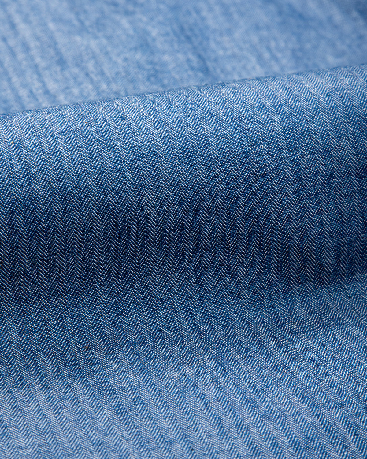 Freenote Dayton S/S Shirt - 5oz Blue Herringbone - Standard & Strange