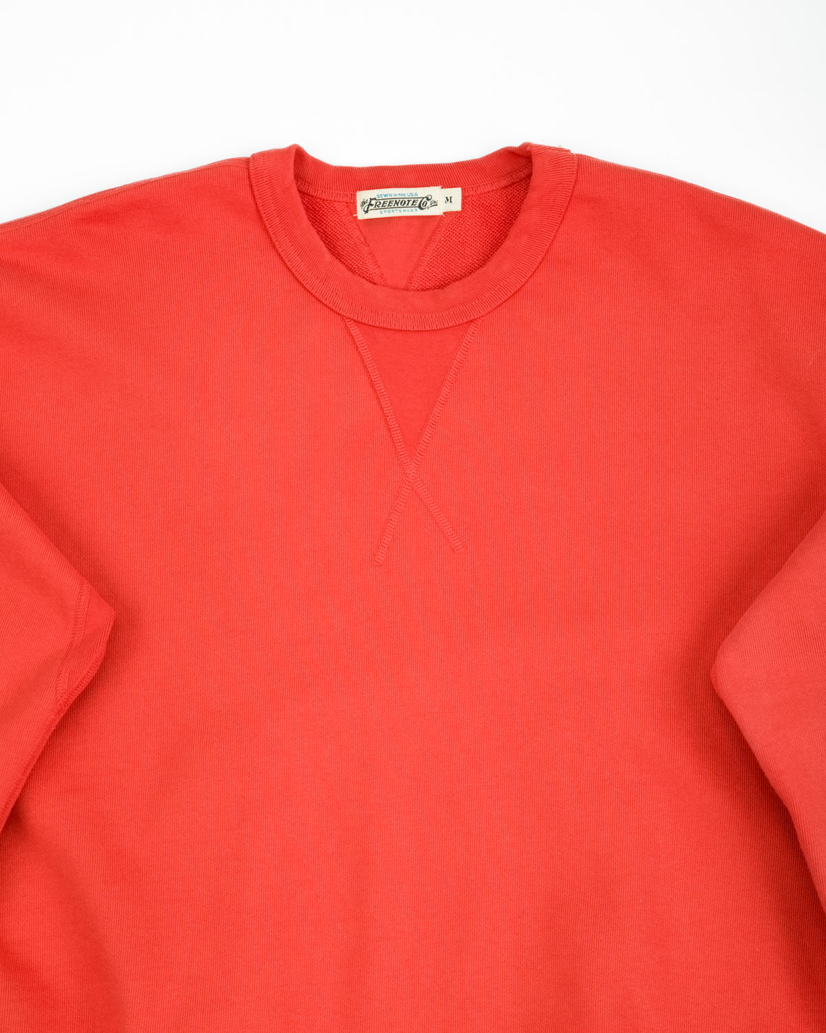 Freenote Deck Sweatshirt - Vintage Red - Standard & Strange