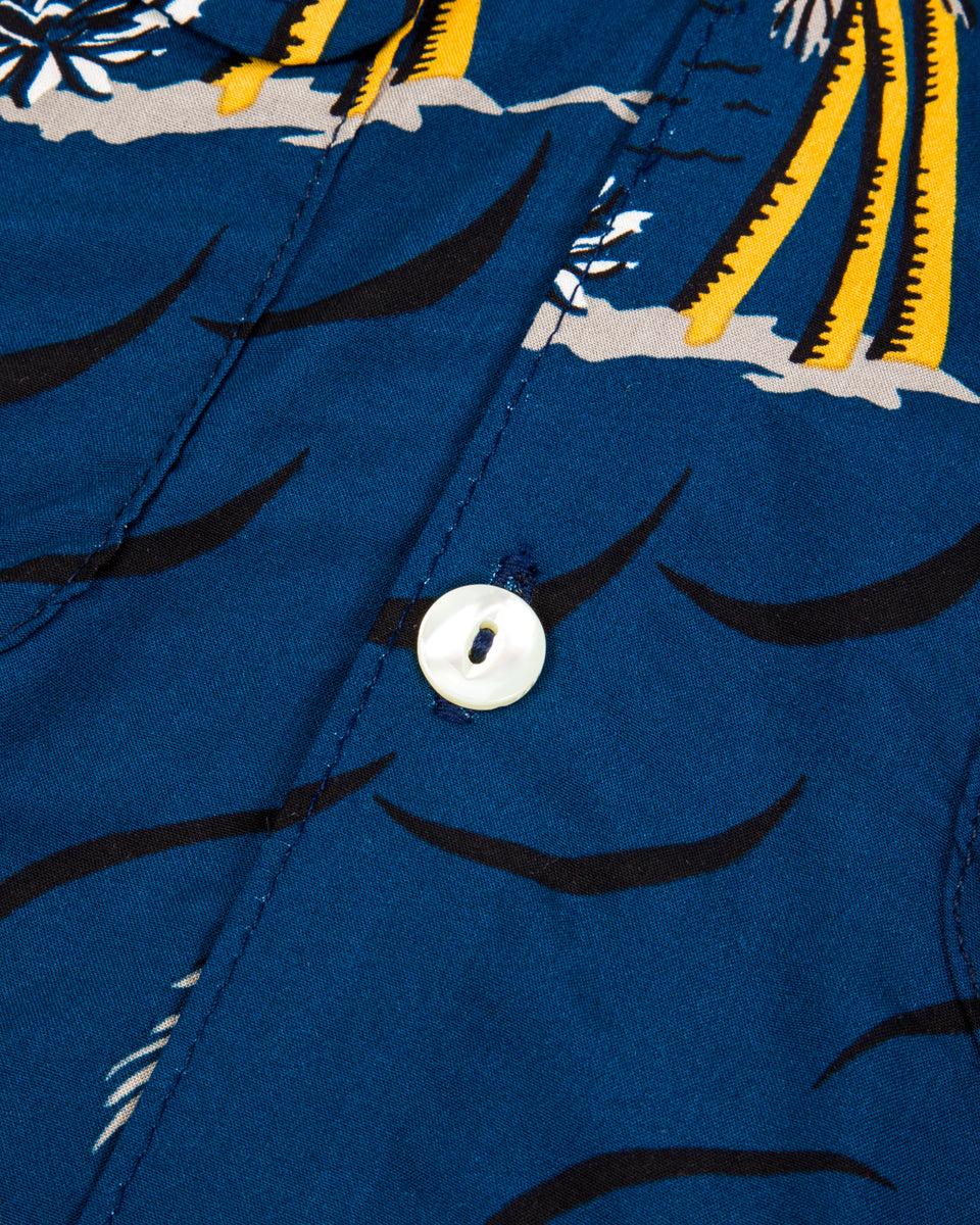 Freenote Dean Double Pocket - Navy Flying Fish - Standard & Strange