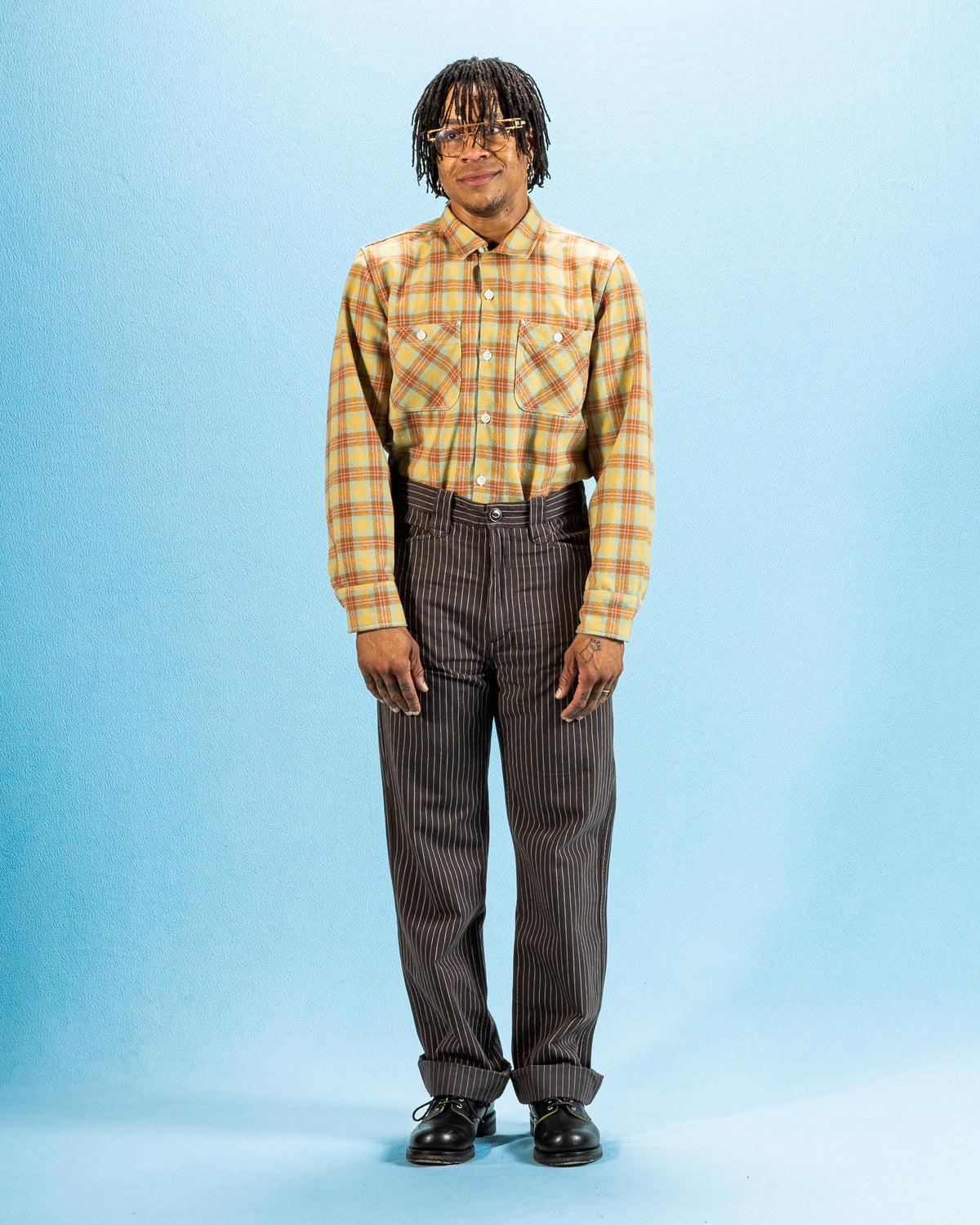 Freenote Duster Pant - Brown Stripe - Standard & Strange