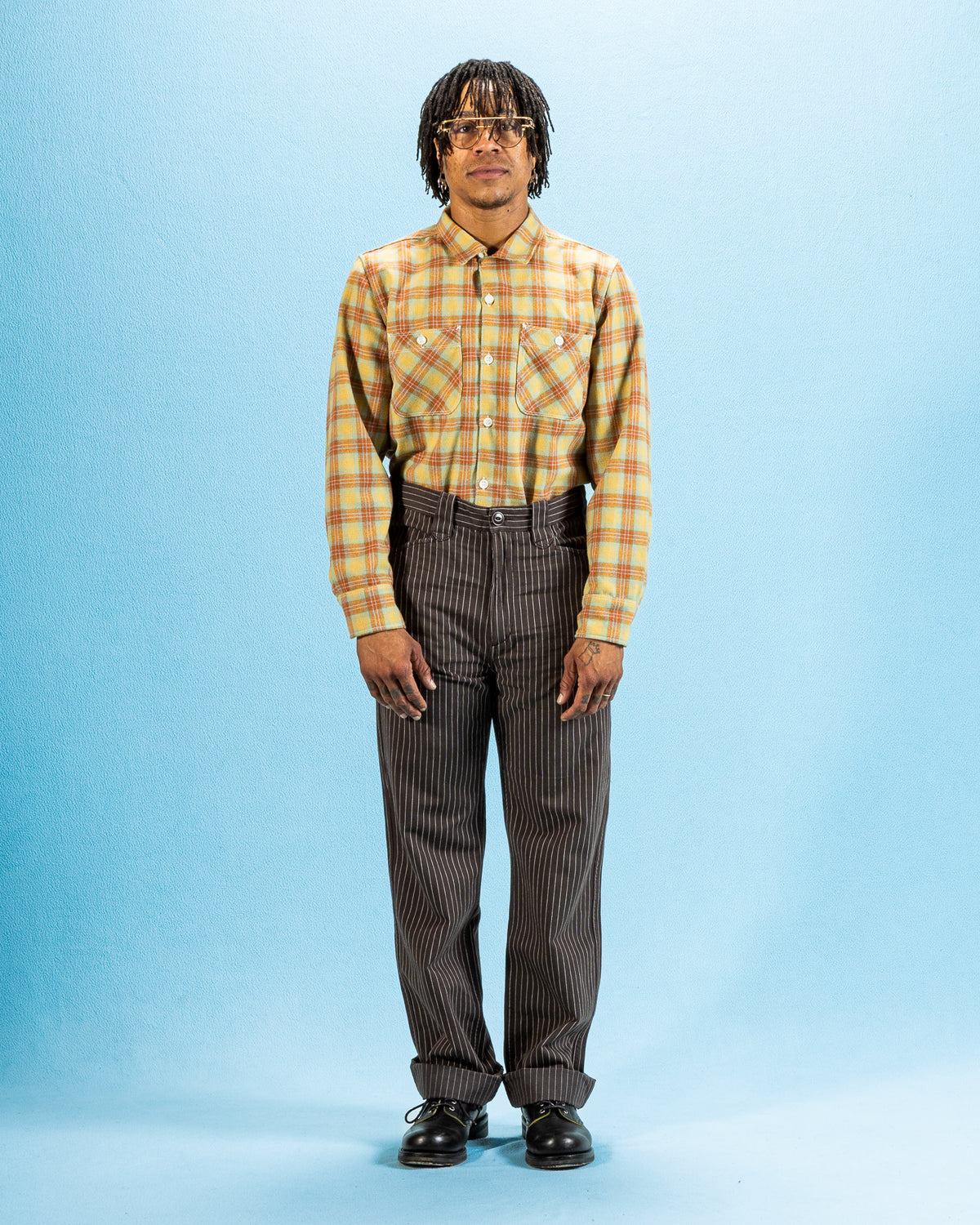 Freenote Duster Pant - Brown Stripe - Standard & Strange