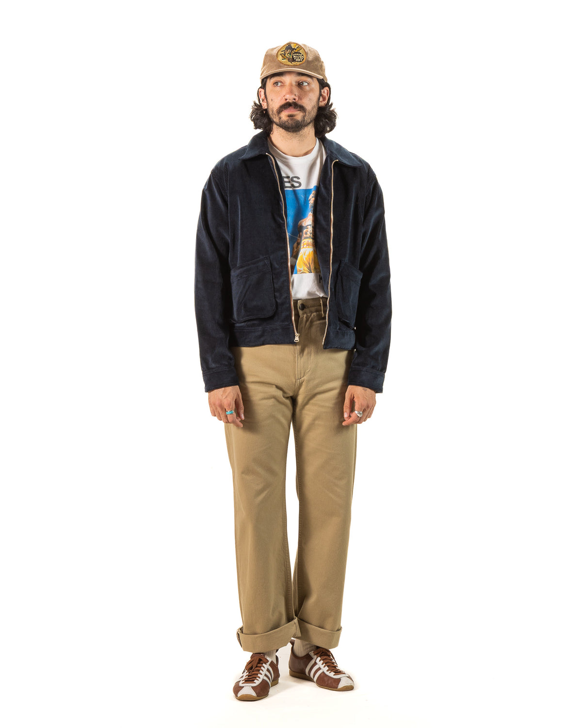 Freenote Meeks Jacket - Navy Corduroy - Standard & Strange