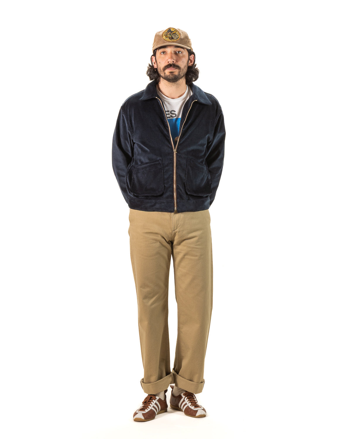 Freenote Meeks Jacket - Navy Corduroy - Standard & Strange