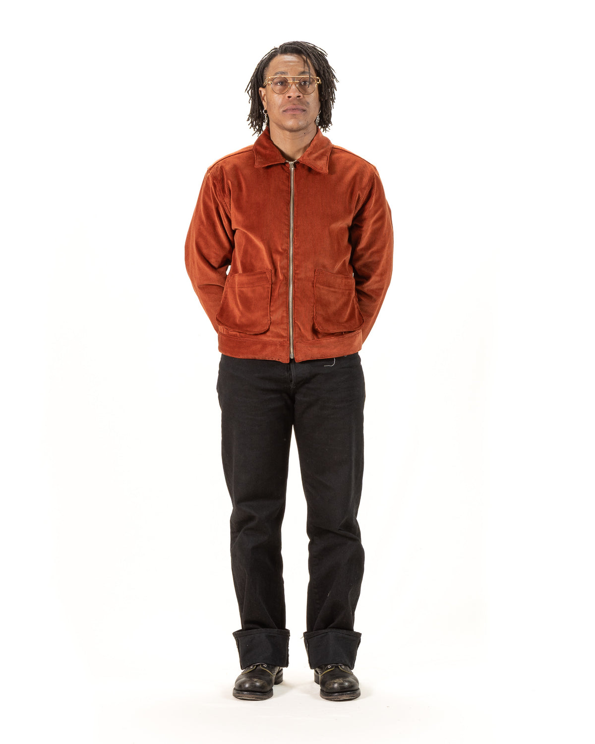 Freenote Meeks Jacket - Terracotta Corduroy - Standard & Strange
