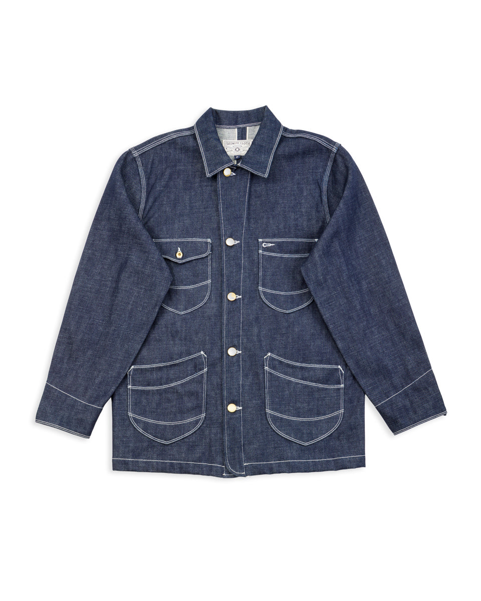 Freenote Modesto Jacket - 11oz Rinsed Memphis Blue - Standard & Strange