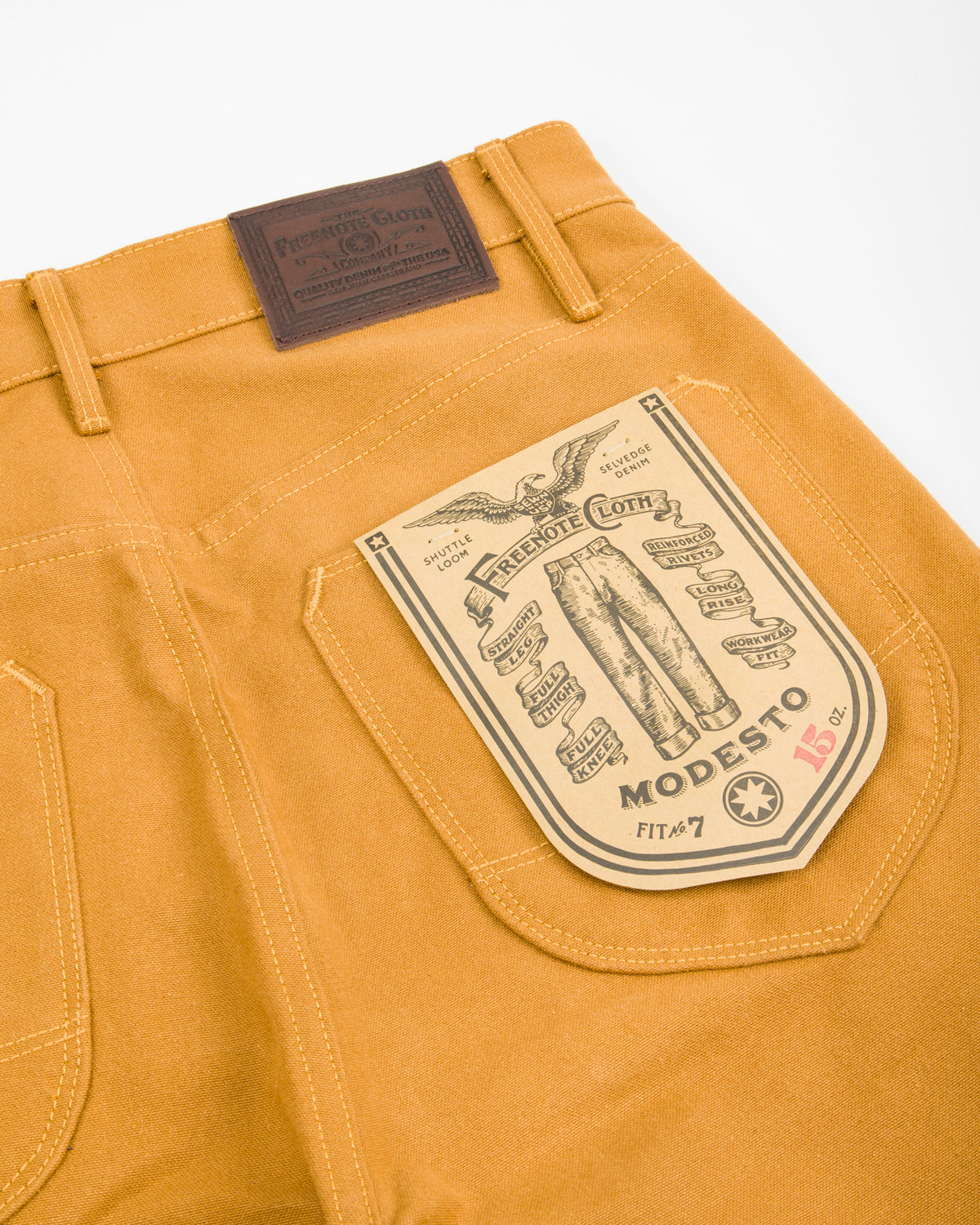 Freenote Modesto Straight Fit - 15oz Duck Canvas - Standard & Strange