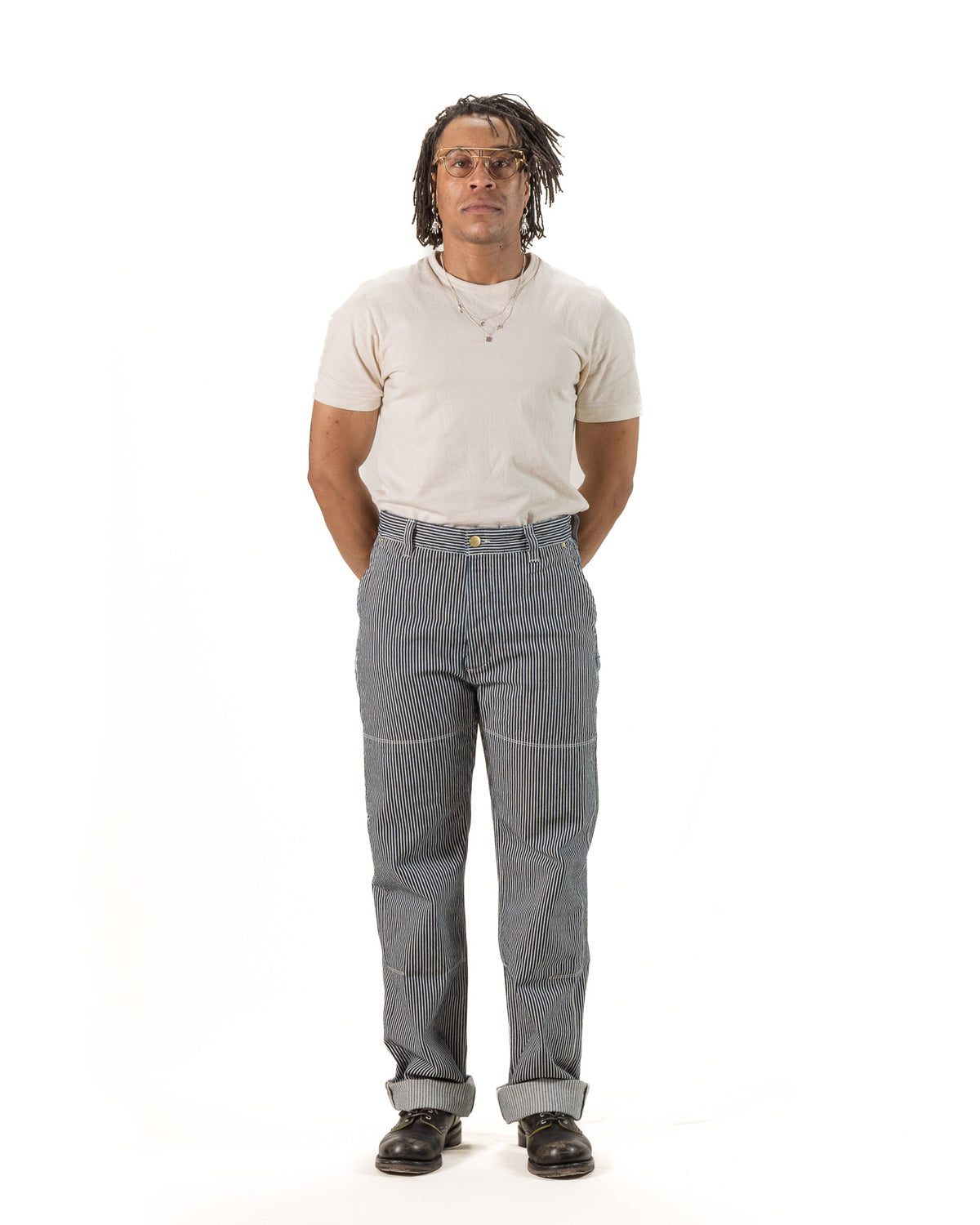 Freenote Ortega Pant - Hickory Stripe - Standard & Strange